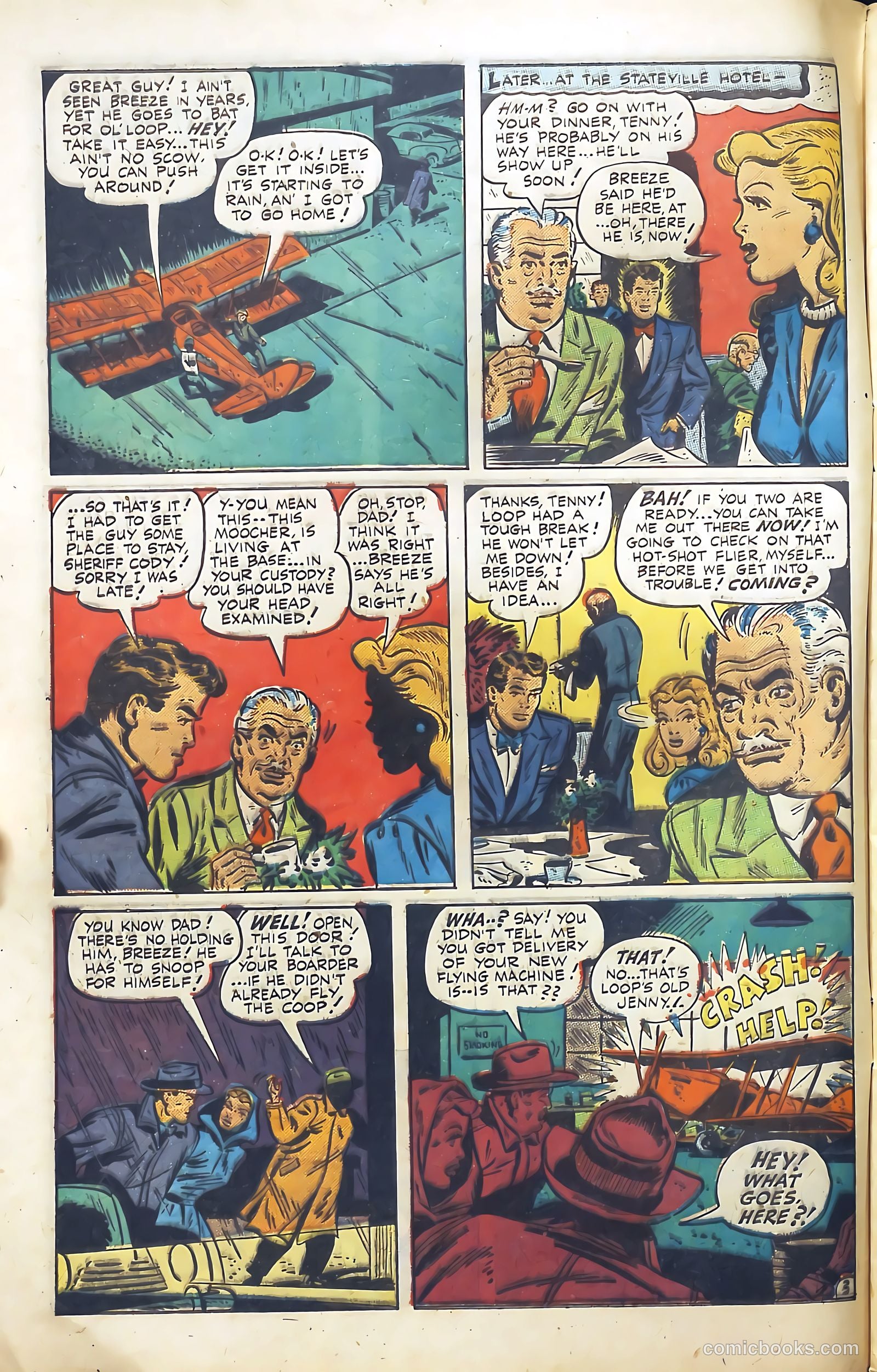 Breeze Lawson, Sky Sheriff #1 (1948) — page 6 of 52