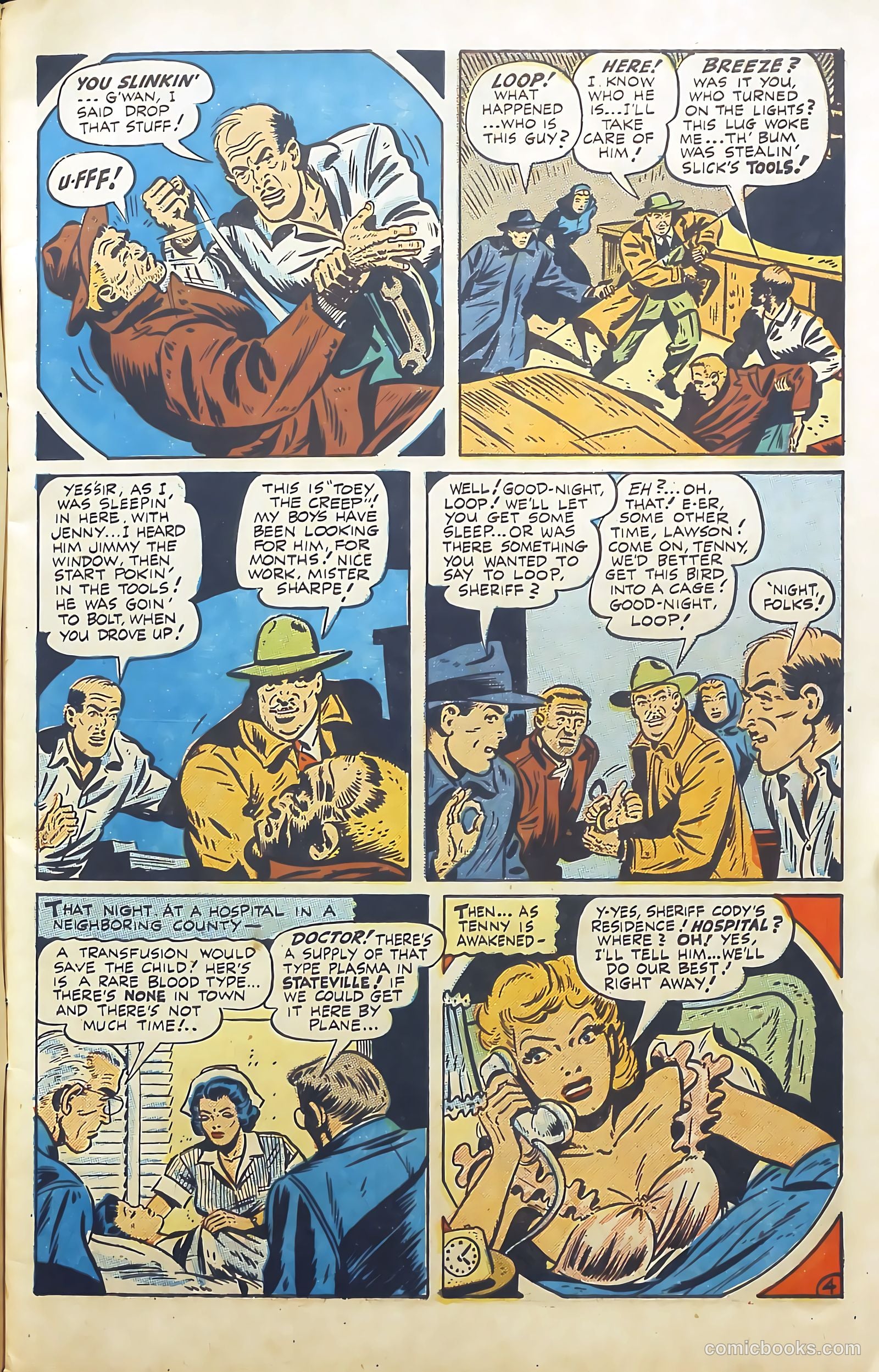 Breeze Lawson, Sky Sheriff #1 (1948) — page 7 of 52
