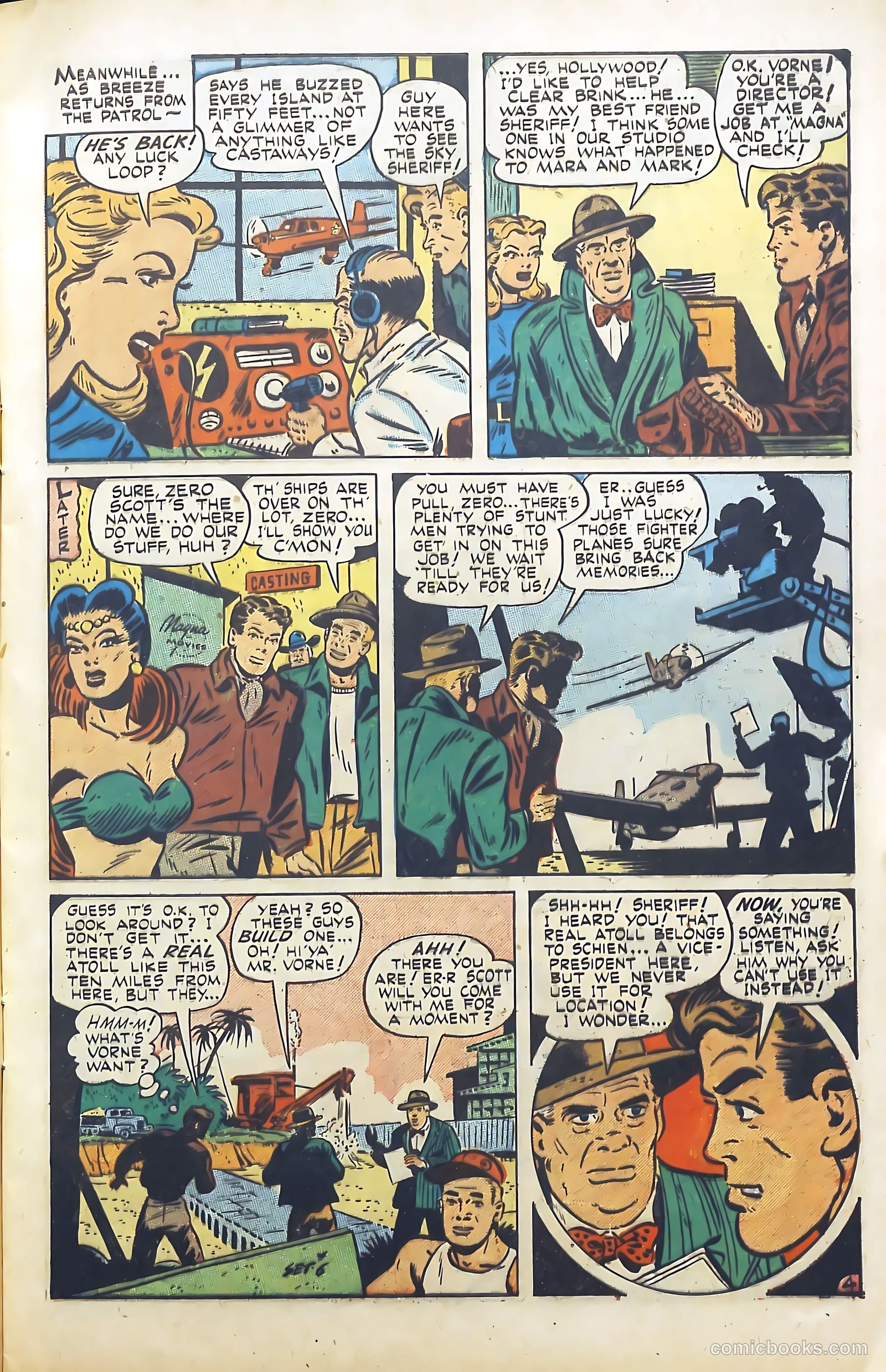 Breeze Lawson, Sky Sheriff #1 (1948) — page 13 of 52