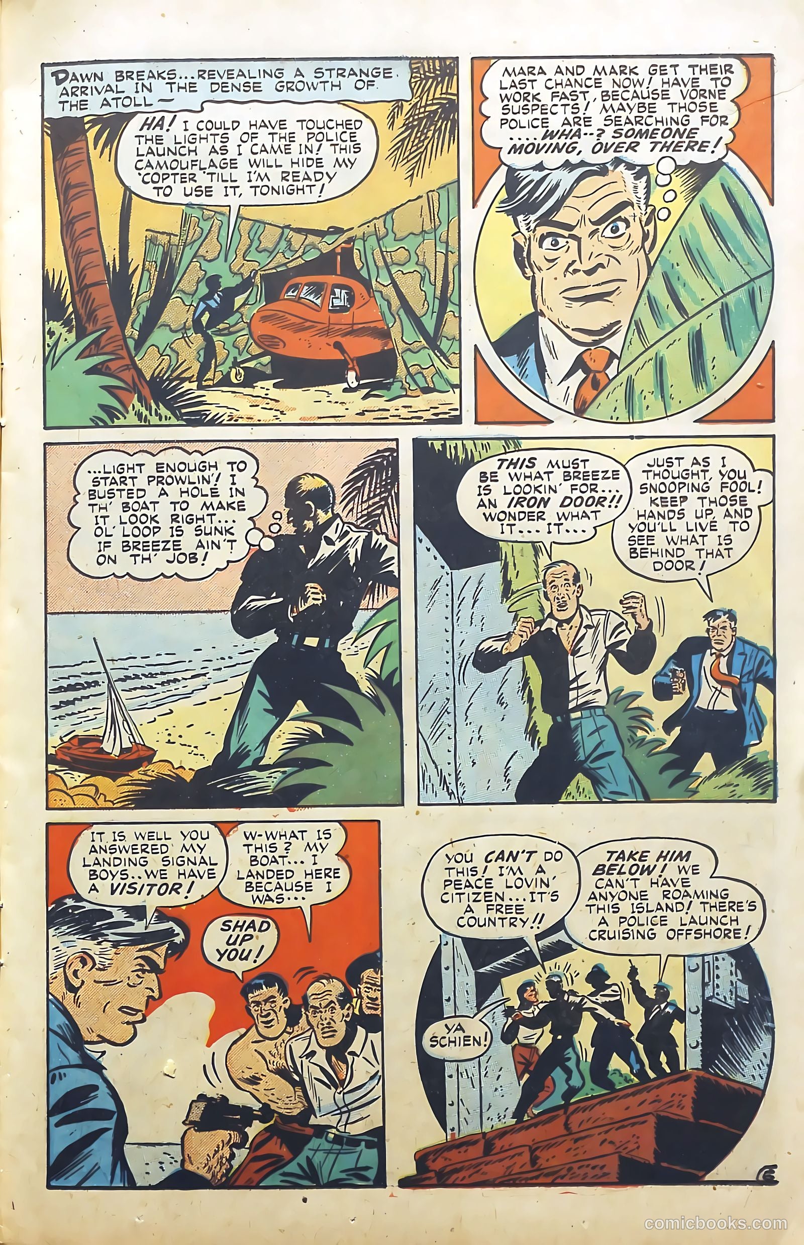 Breeze Lawson, Sky Sheriff #1 (1948) — page 15 of 52