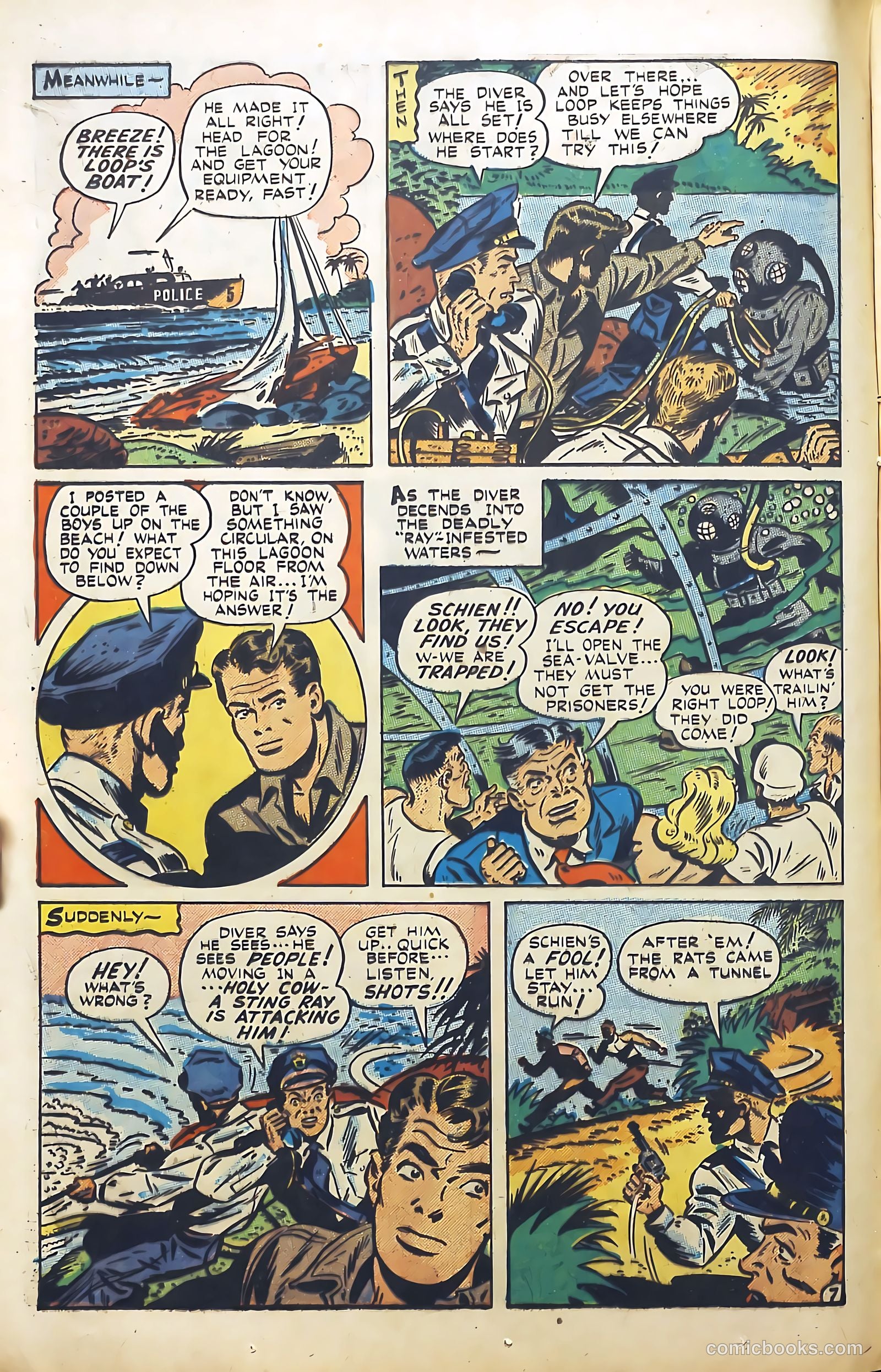 Breeze Lawson, Sky Sheriff #1 (1948) — page 16 of 52
