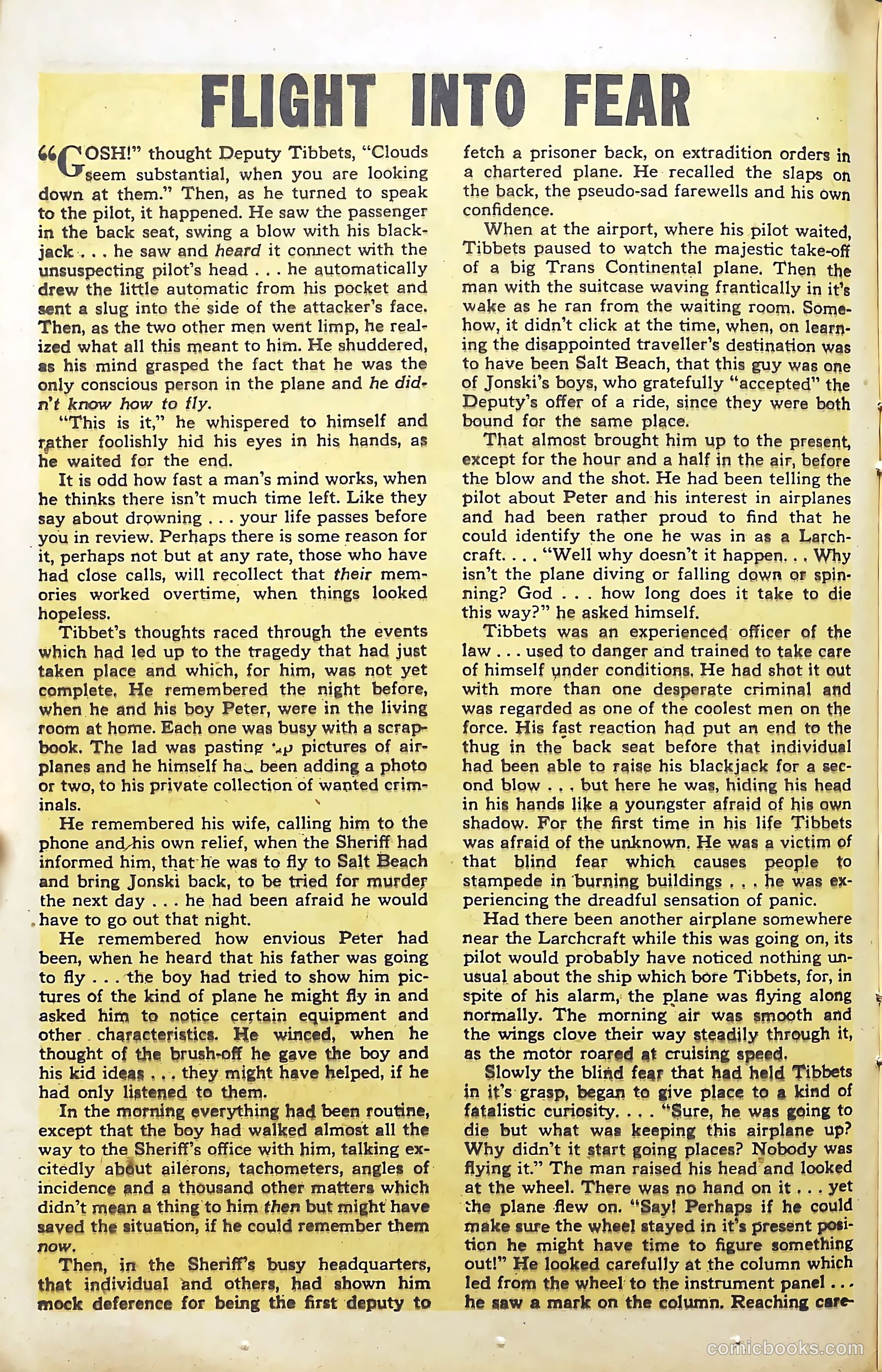 Breeze Lawson, Sky Sheriff #1 (1948) — page 20 of 52