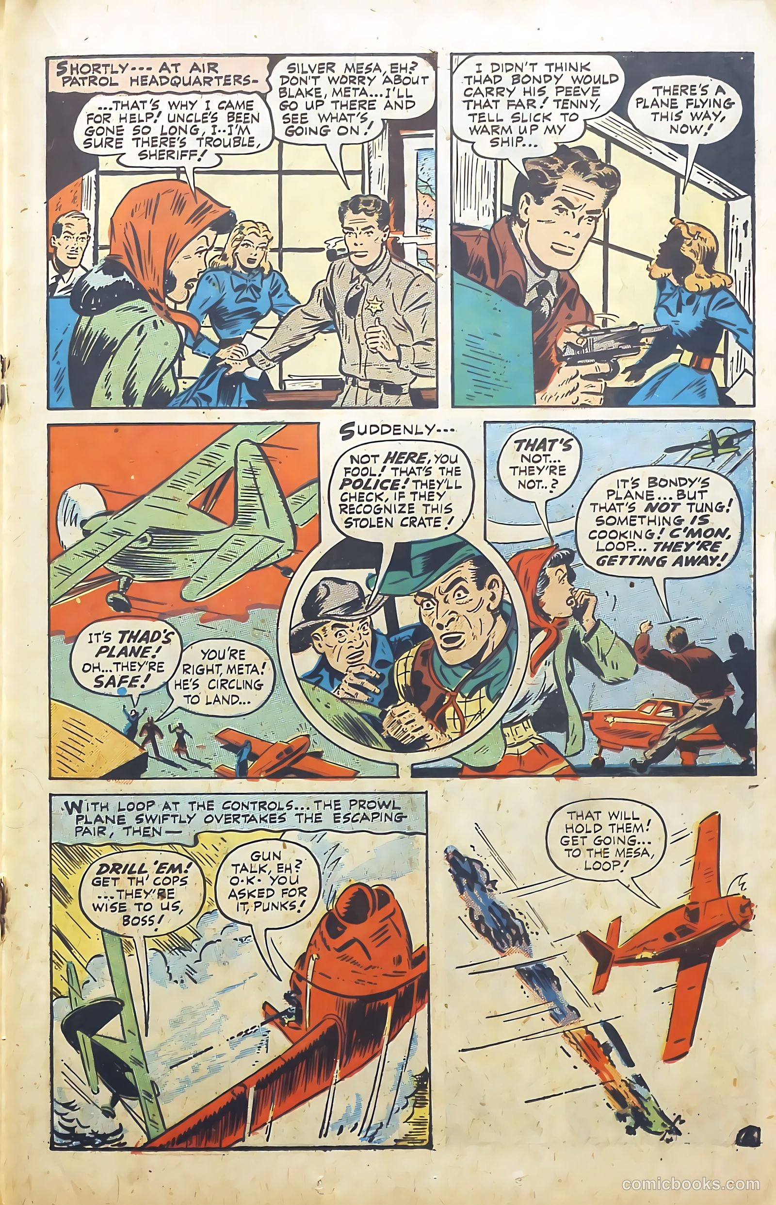 Breeze Lawson, Sky Sheriff #1 (1948) — page 27 of 52