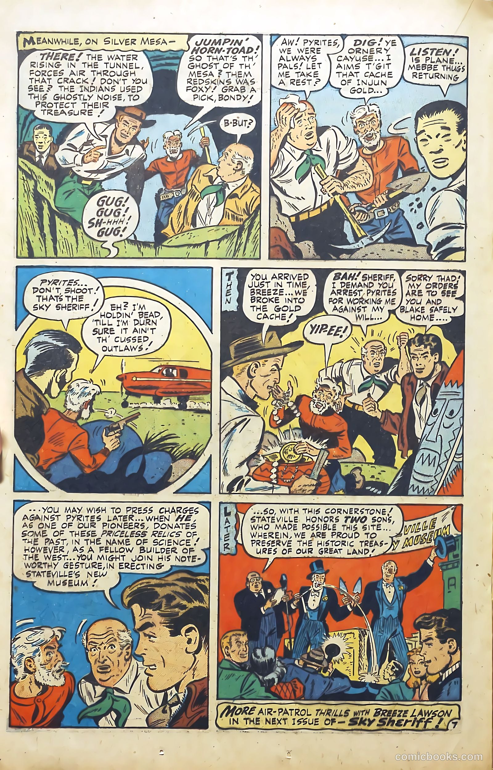 Breeze Lawson, Sky Sheriff #1 (1948) — page 28 of 52