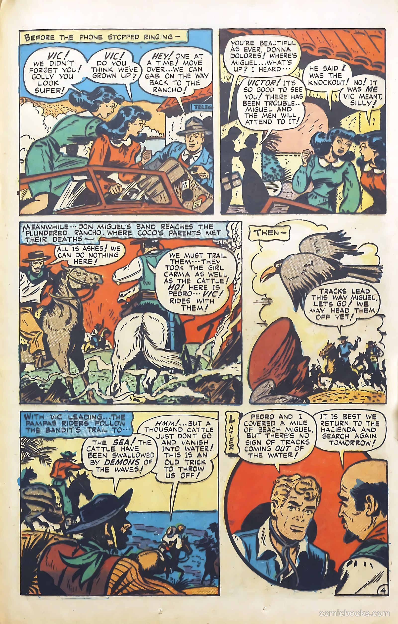 Breeze Lawson, Sky Sheriff #1 (1948) — page 33 of 52
