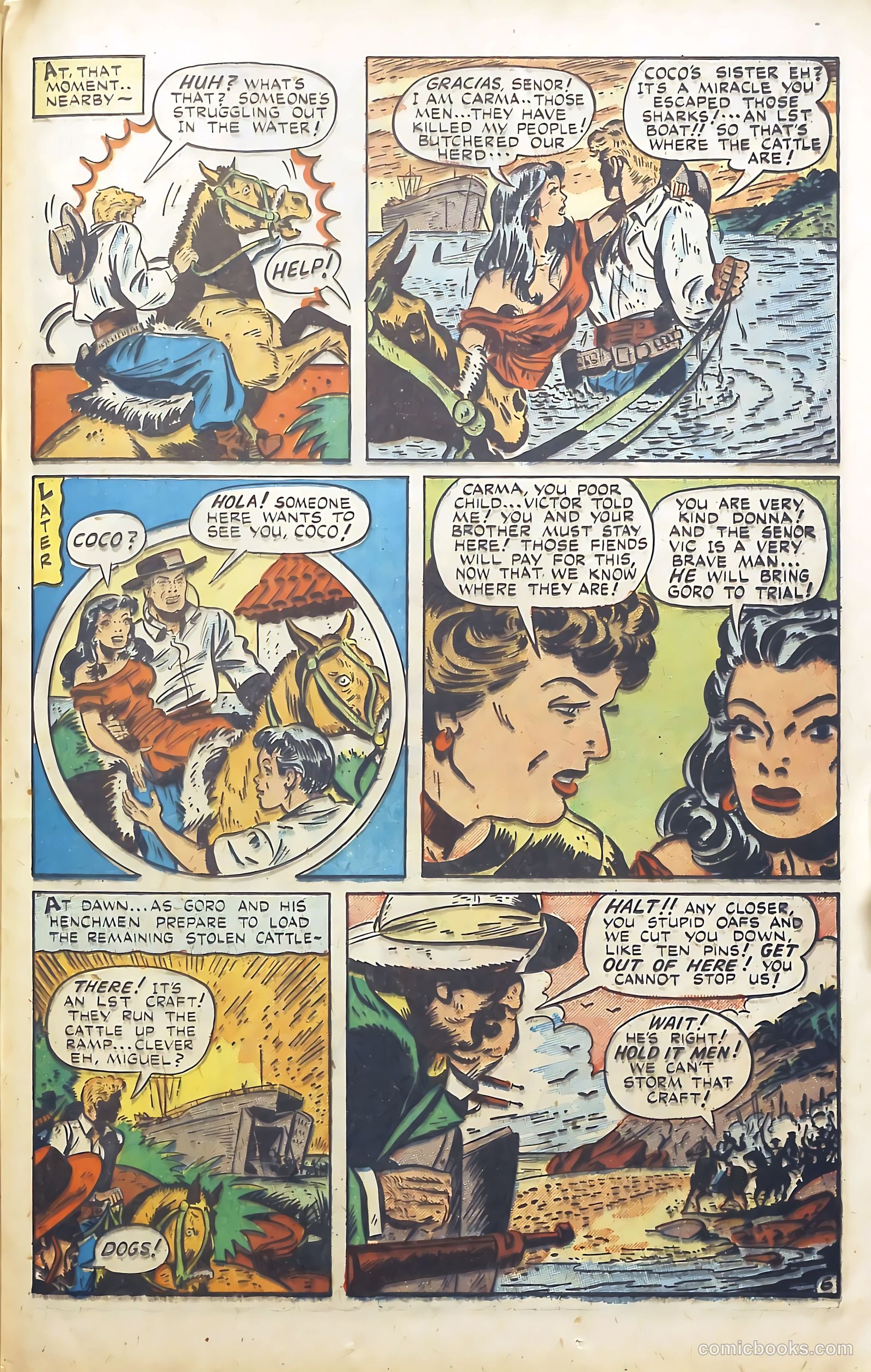 Breeze Lawson, Sky Sheriff #1 (1948) — page 35 of 52