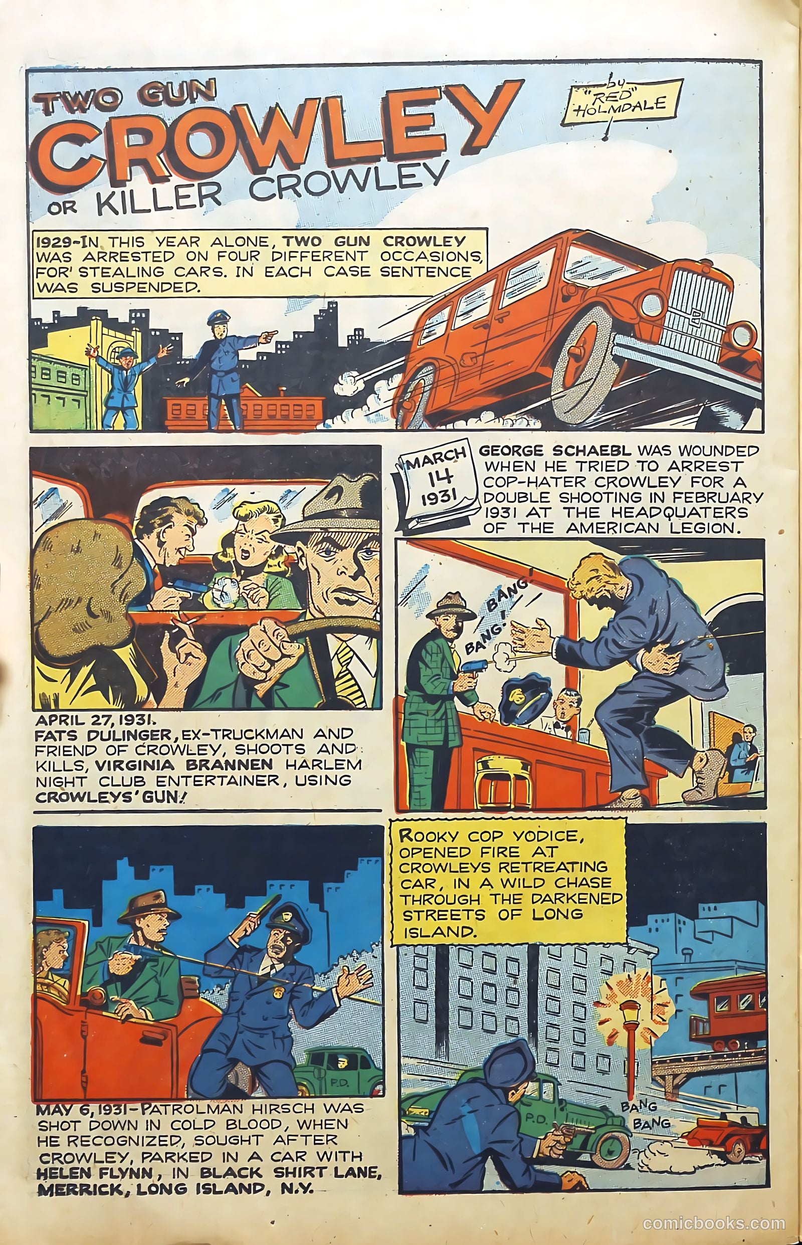 Breeze Lawson, Sky Sheriff #1 (1948) — page 38 of 52