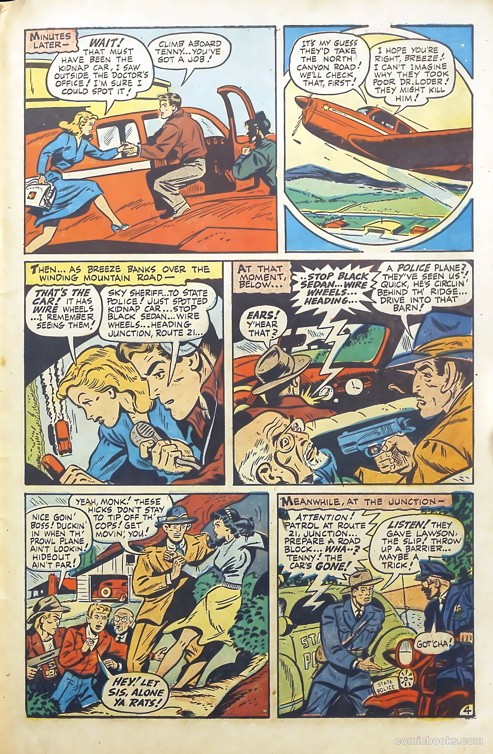 Breeze Lawson, Sky Sheriff #1 (1948) — page 43 of 52