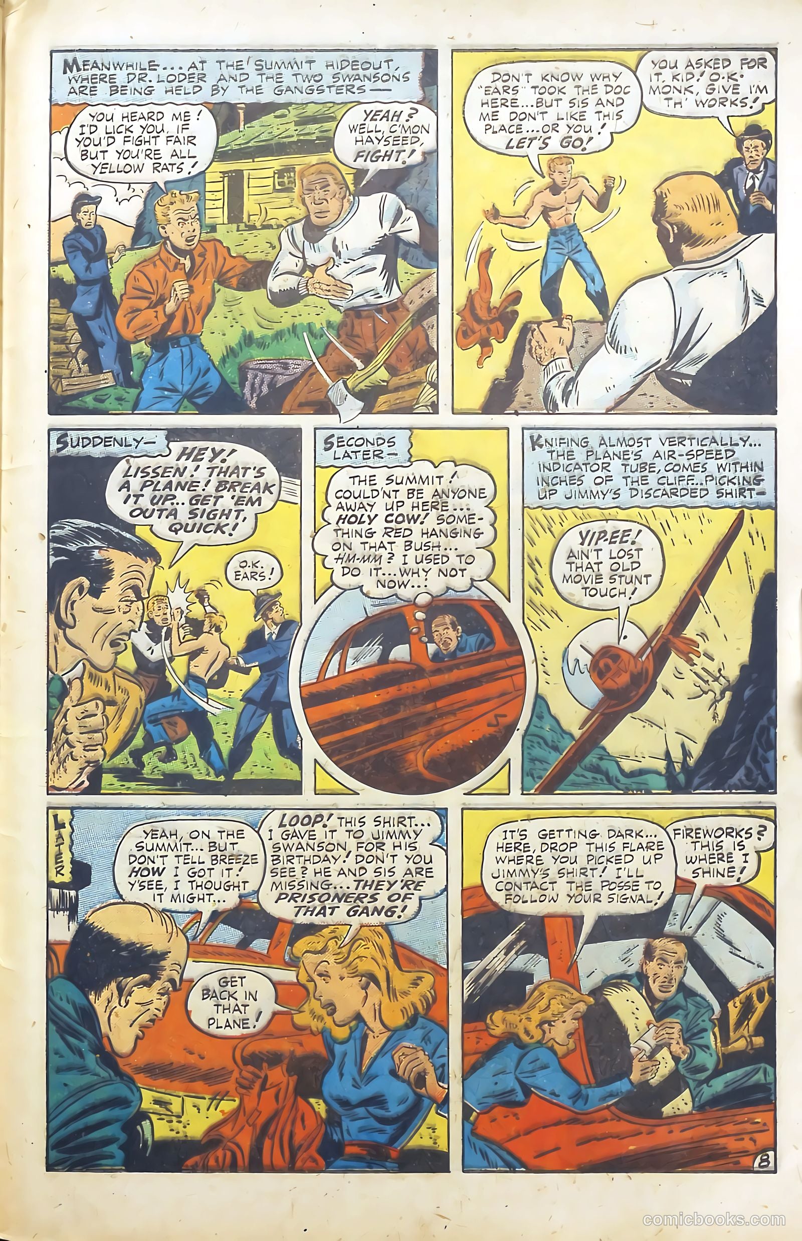 Breeze Lawson, Sky Sheriff #1 (1948) — page 47 of 52