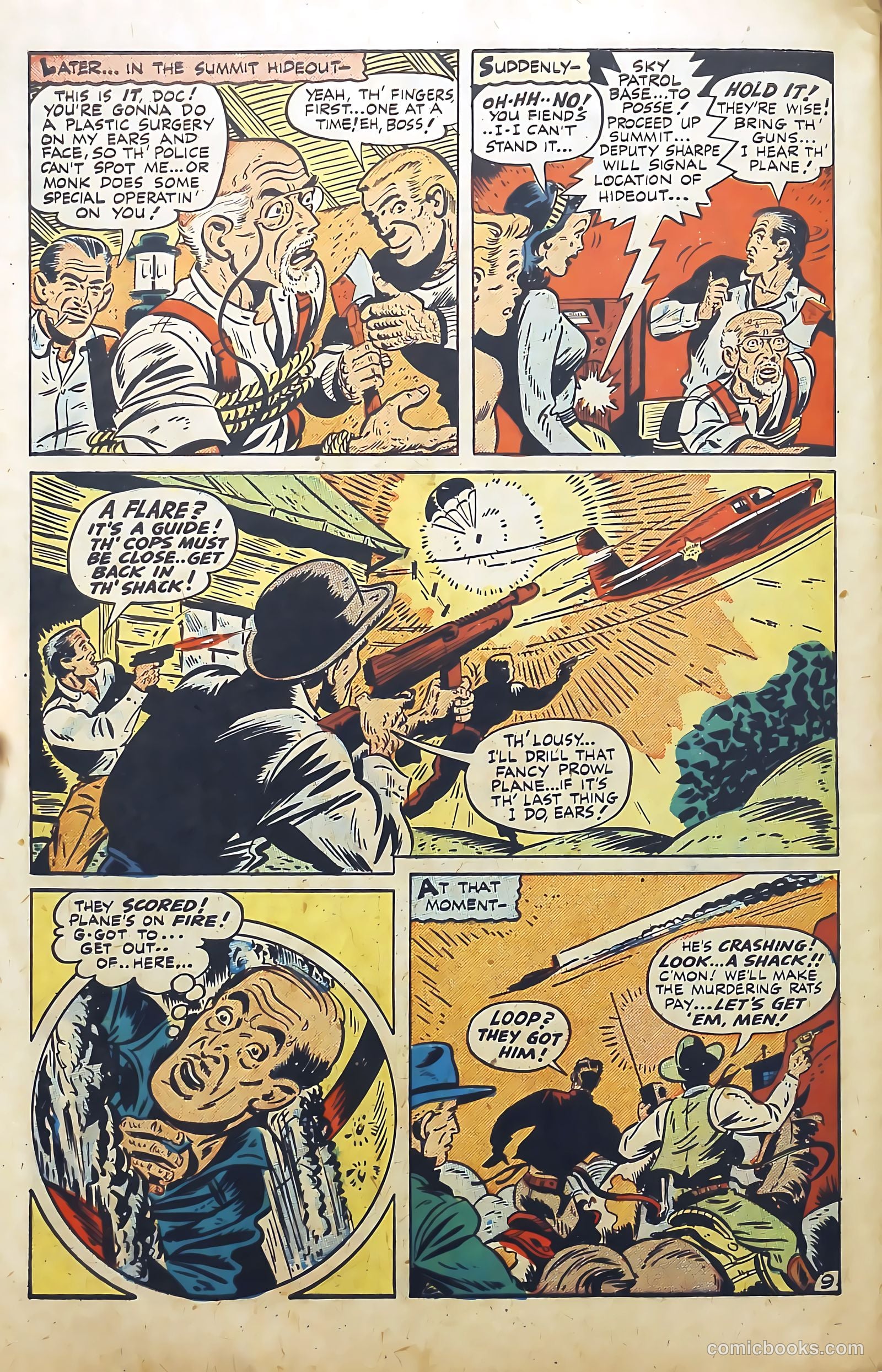 Breeze Lawson, Sky Sheriff #1 (1948) — page 48 of 52