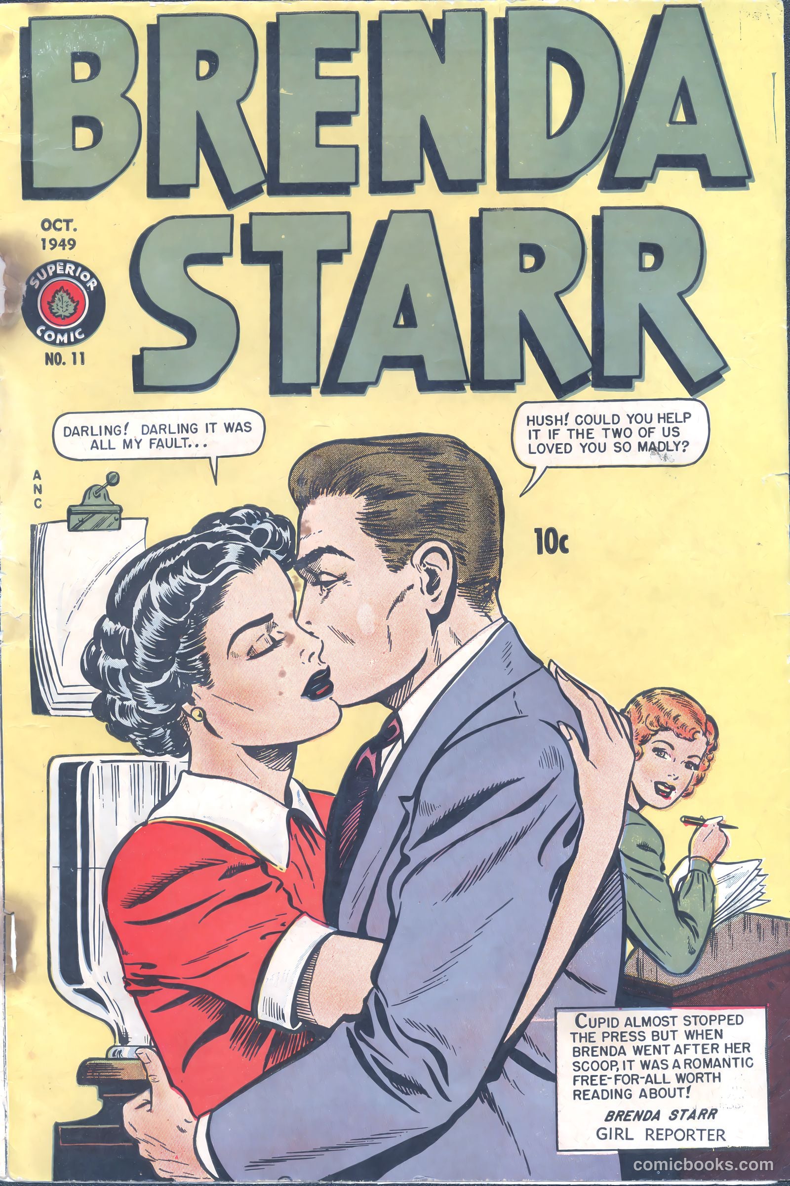 Brenda Starr Comics #11 cover