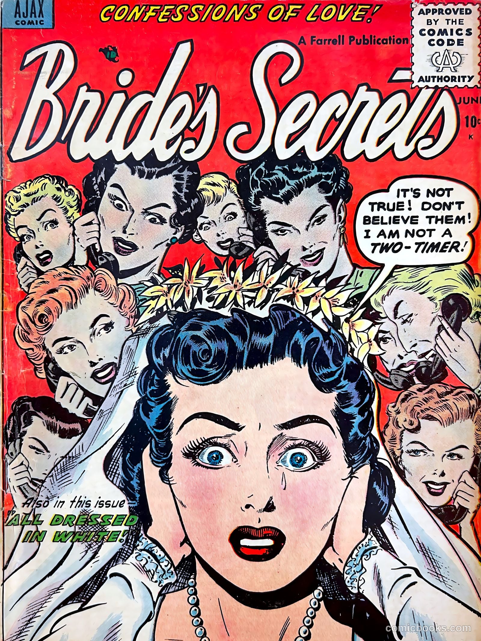 Bride's Secrets #8 cover