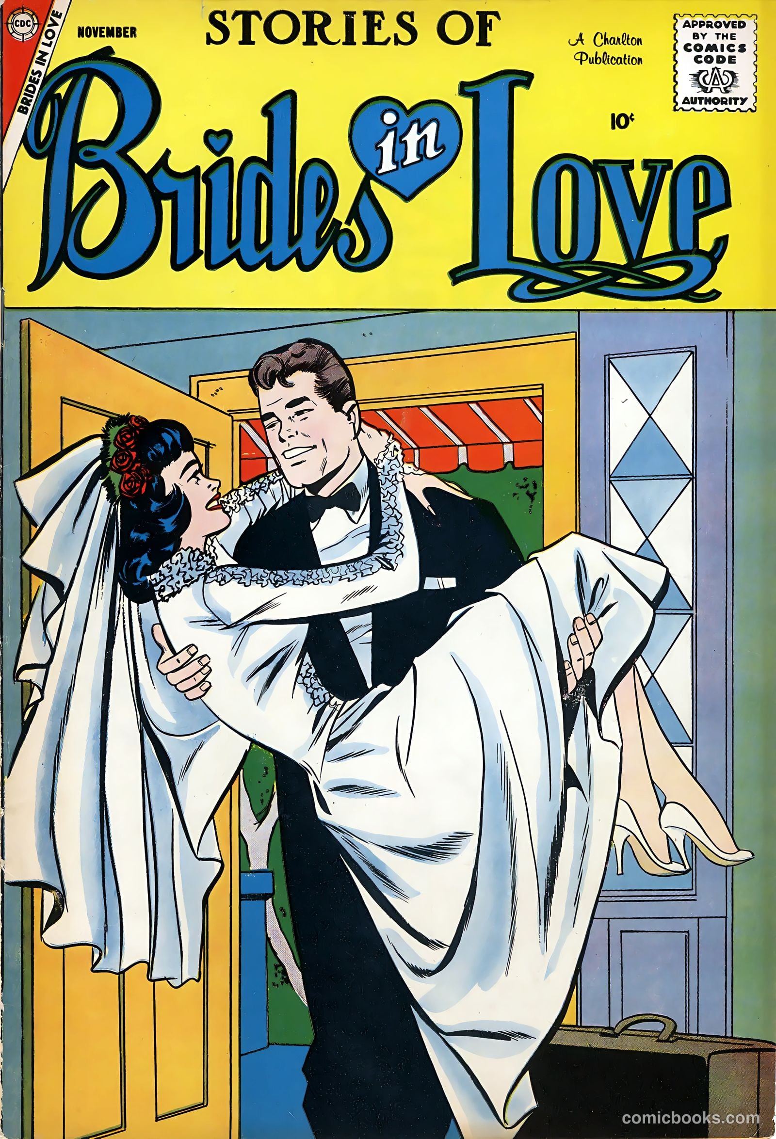 Brides in Love #10 (1958) — page 1
