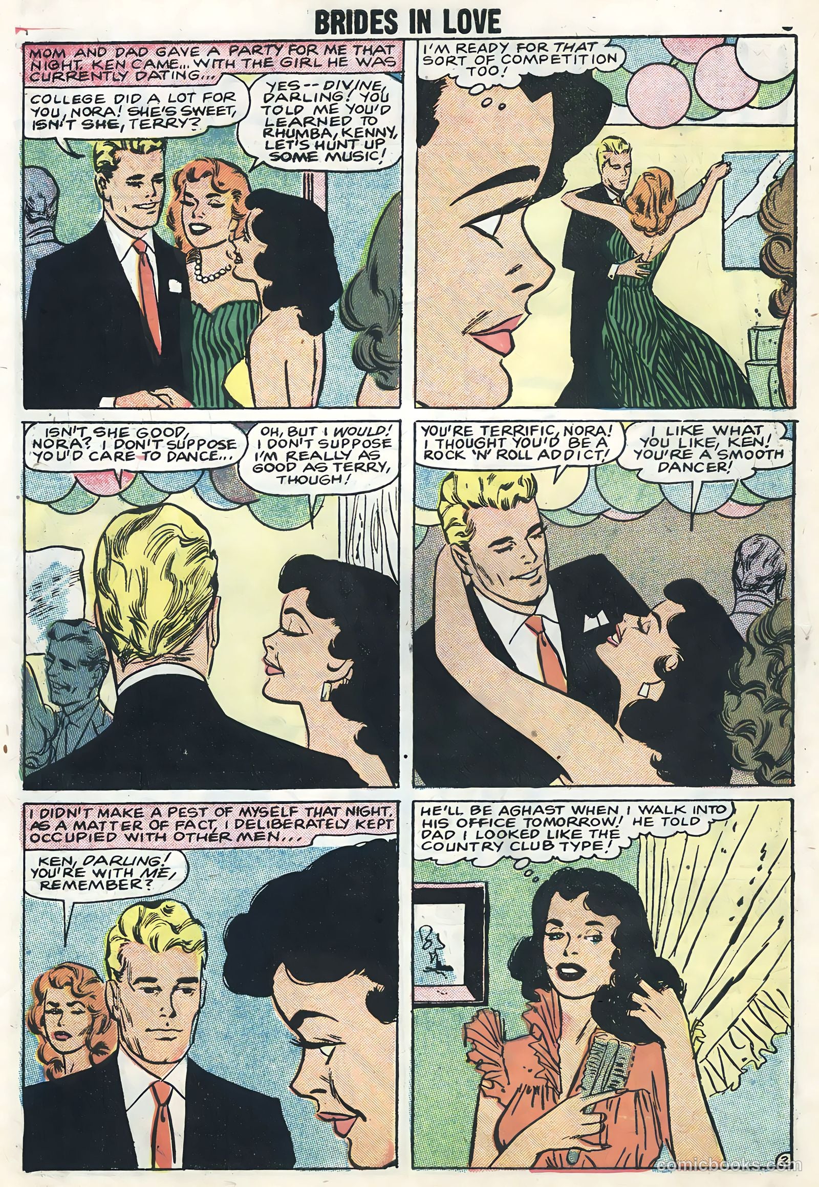 Brides in Love #10 (1958) — page 10