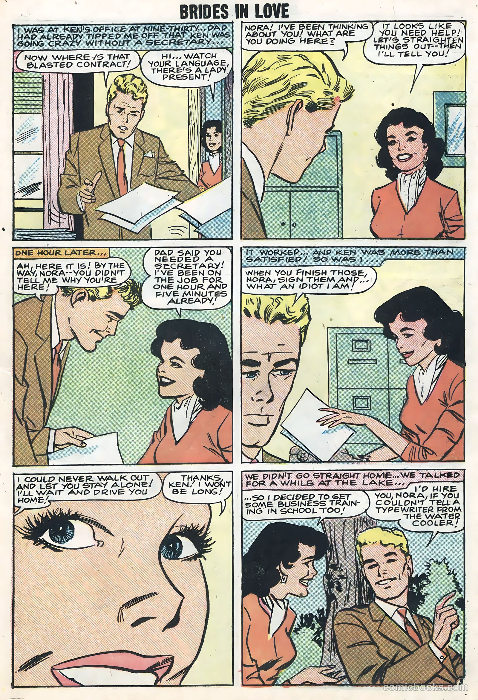 Brides in Love #10 (1958) — page 11