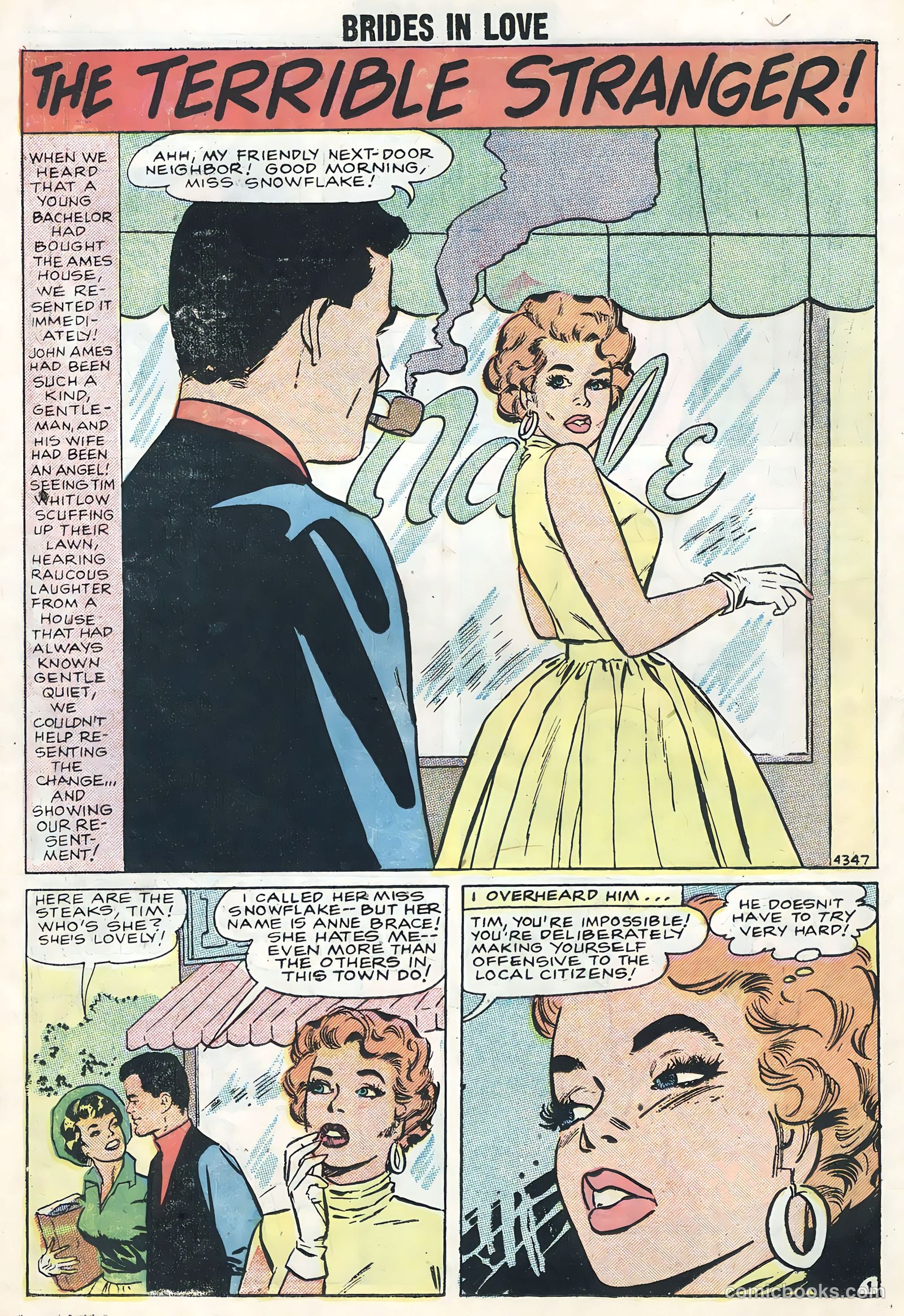 Brides in Love #10 (1958) — page 14