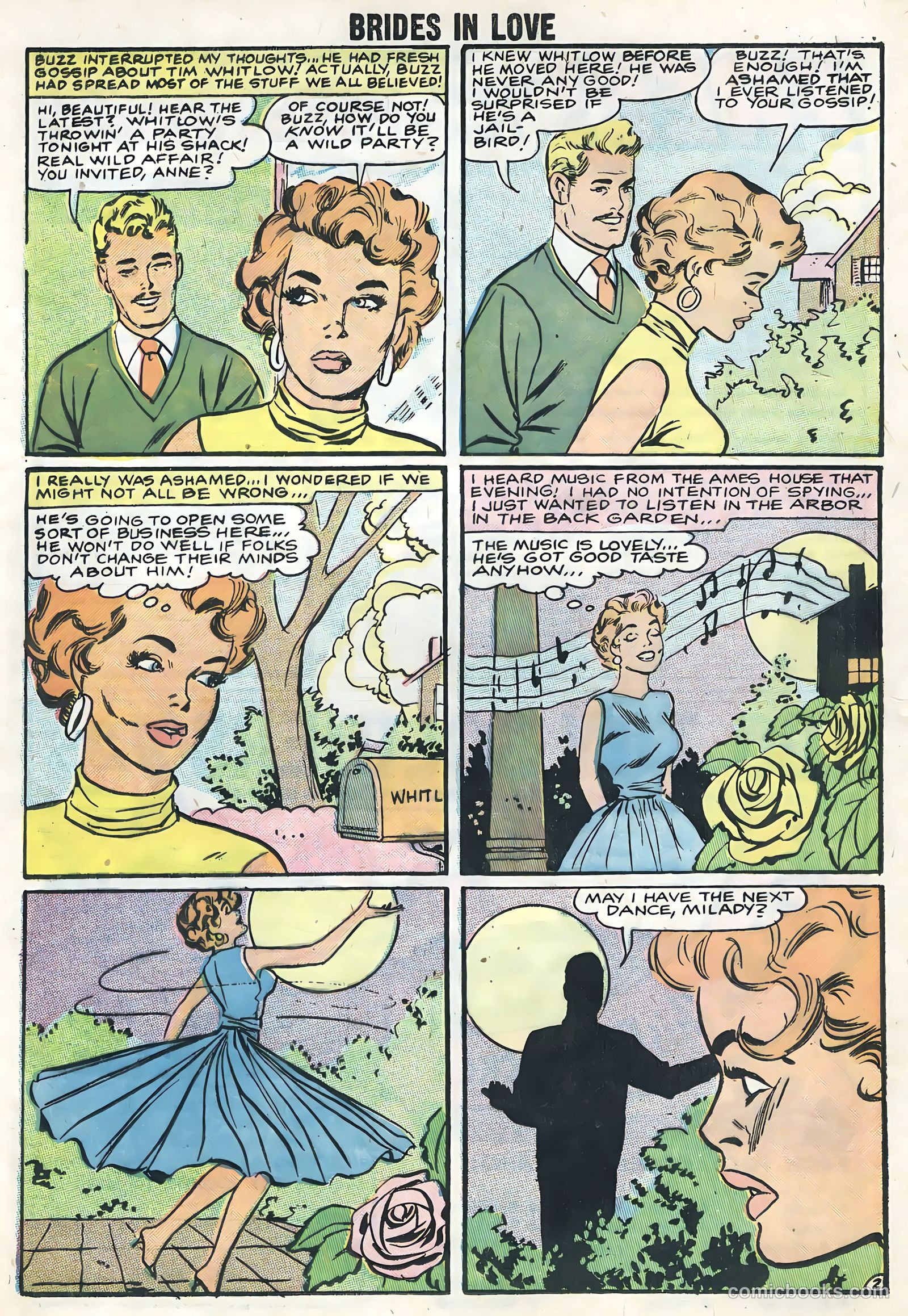Brides in Love #10 (1958) — page 16