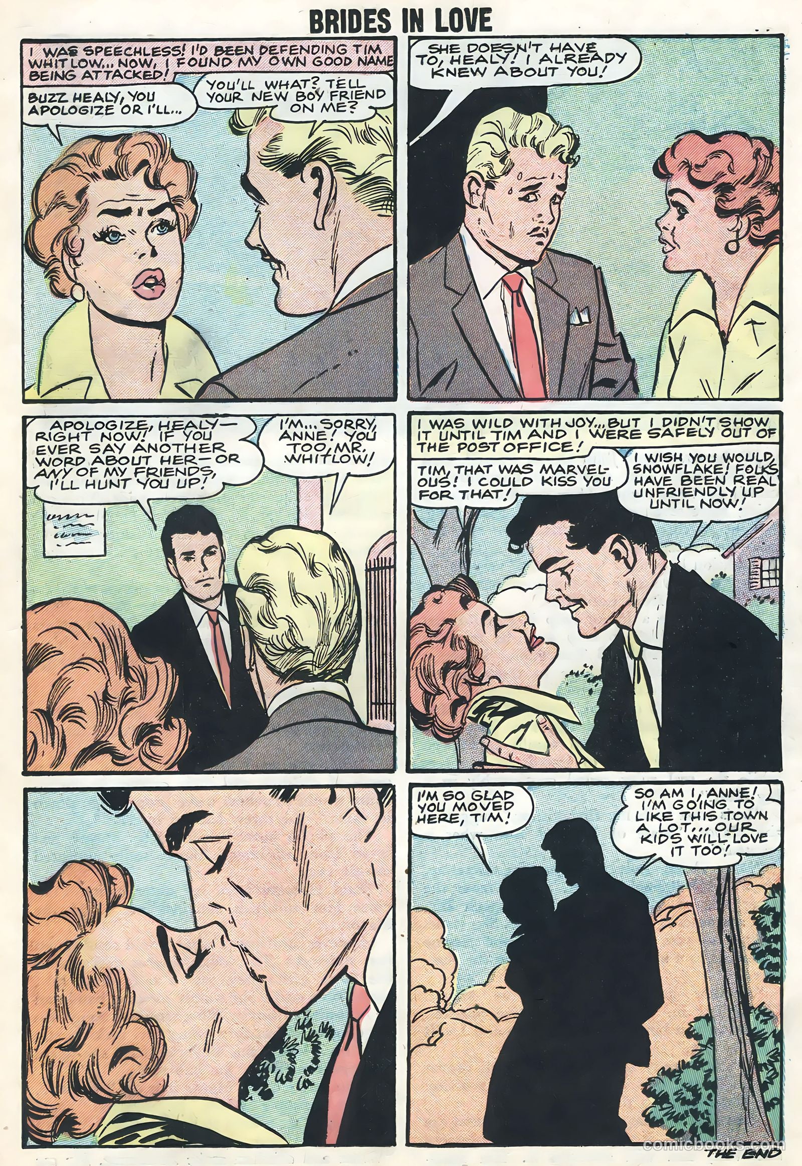 Brides in Love #10 (1958) — page 19