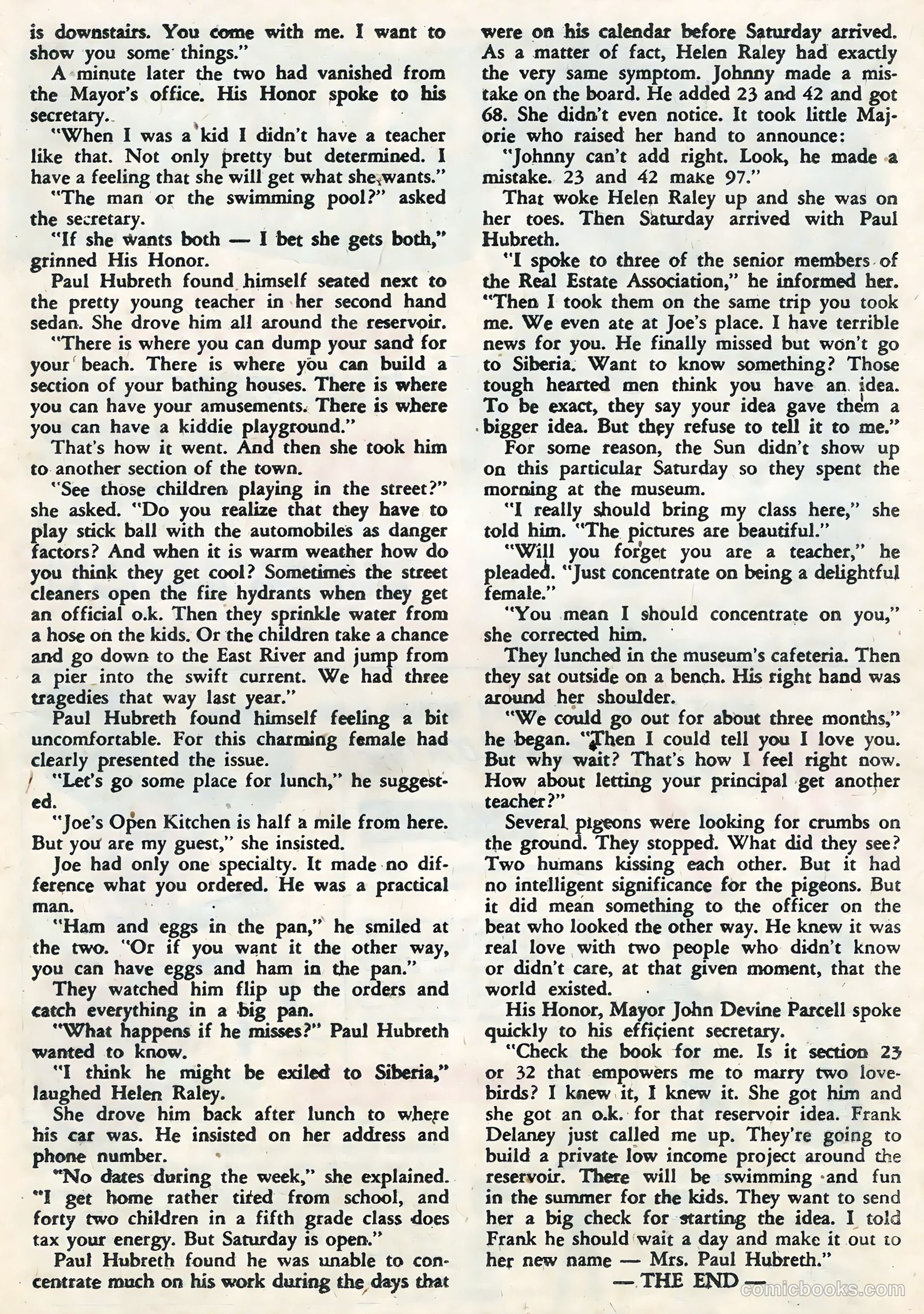 Brides in Love #10 (1958) — page 21