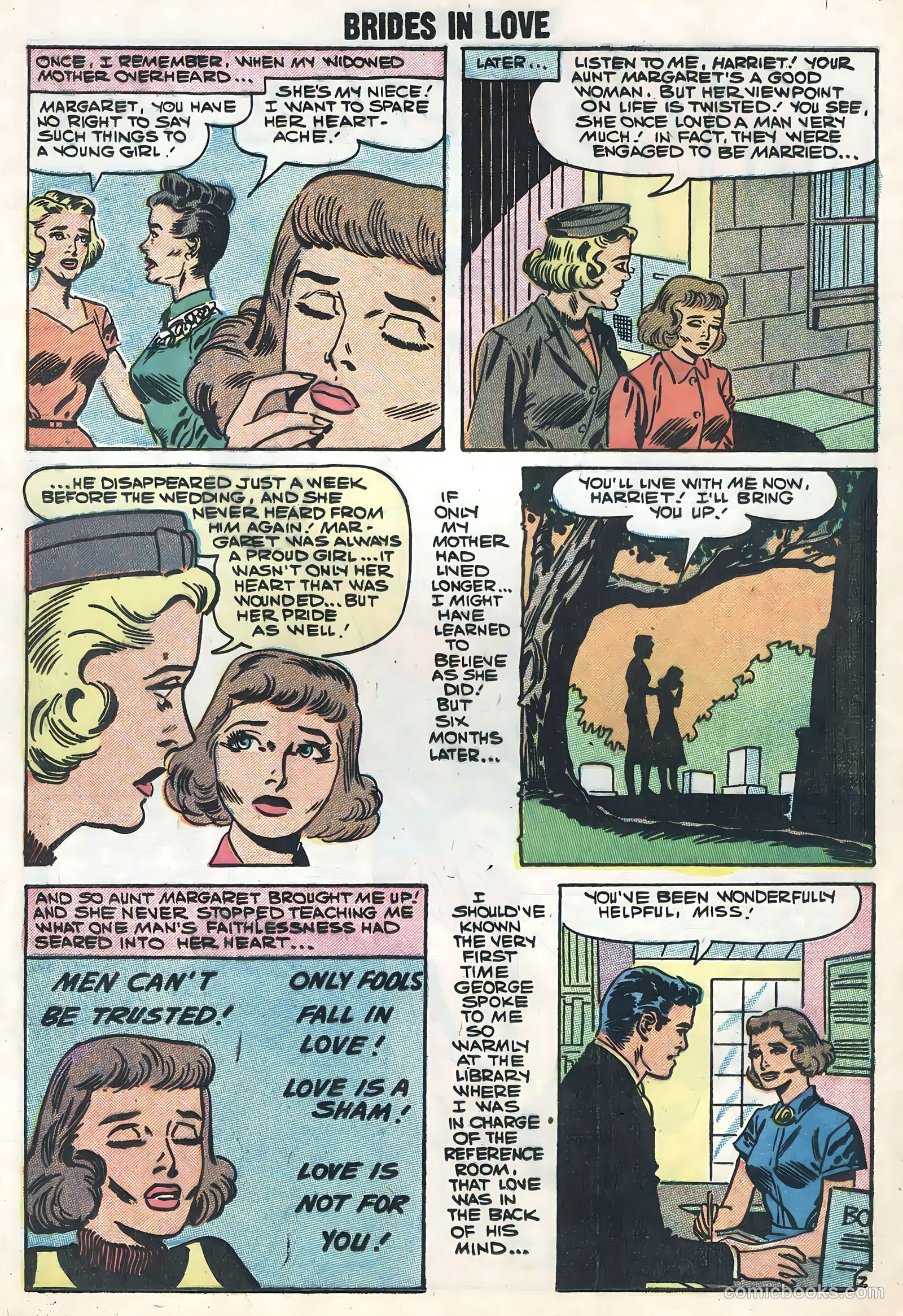 Brides in Love #10 (1958) — page 24