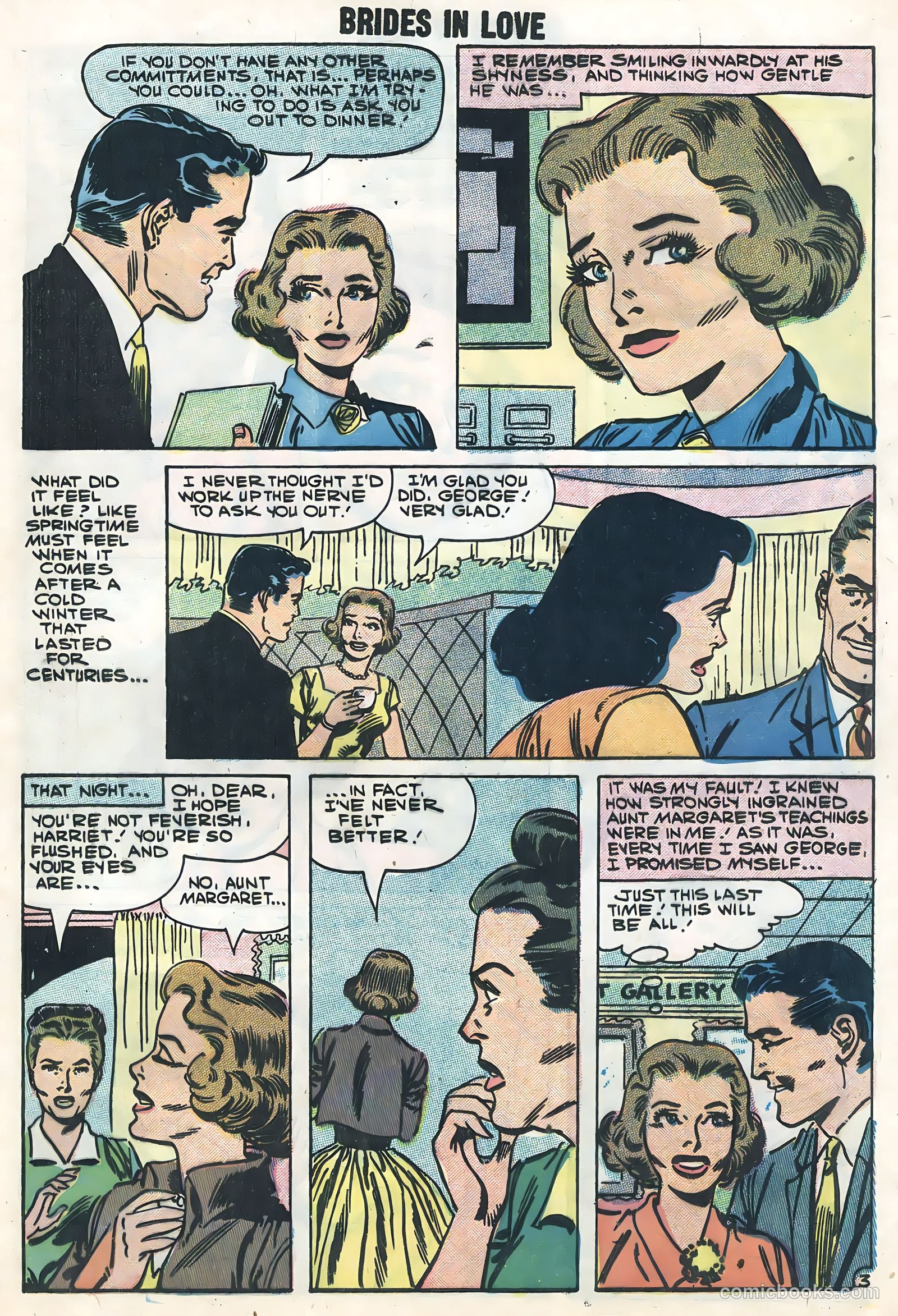 Brides in Love #10 (1958) — page 25