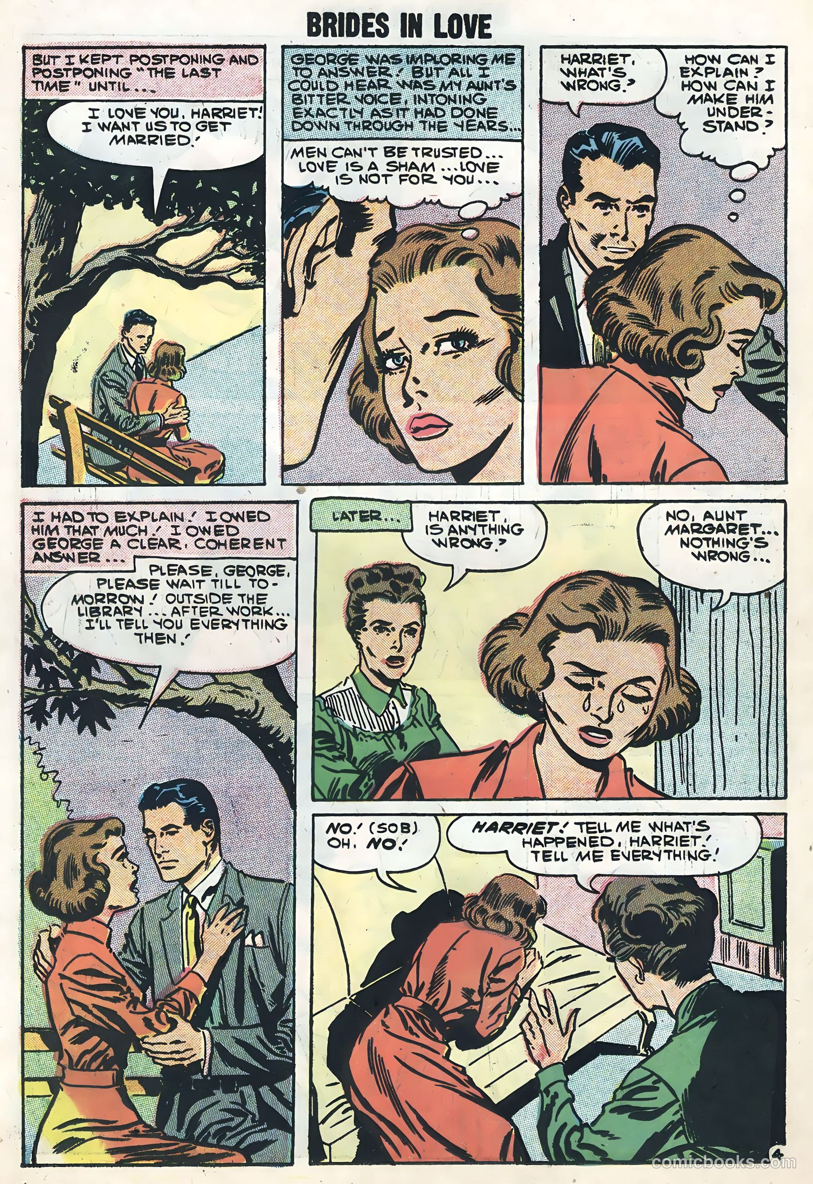 Brides in Love #10 (1958) — page 26