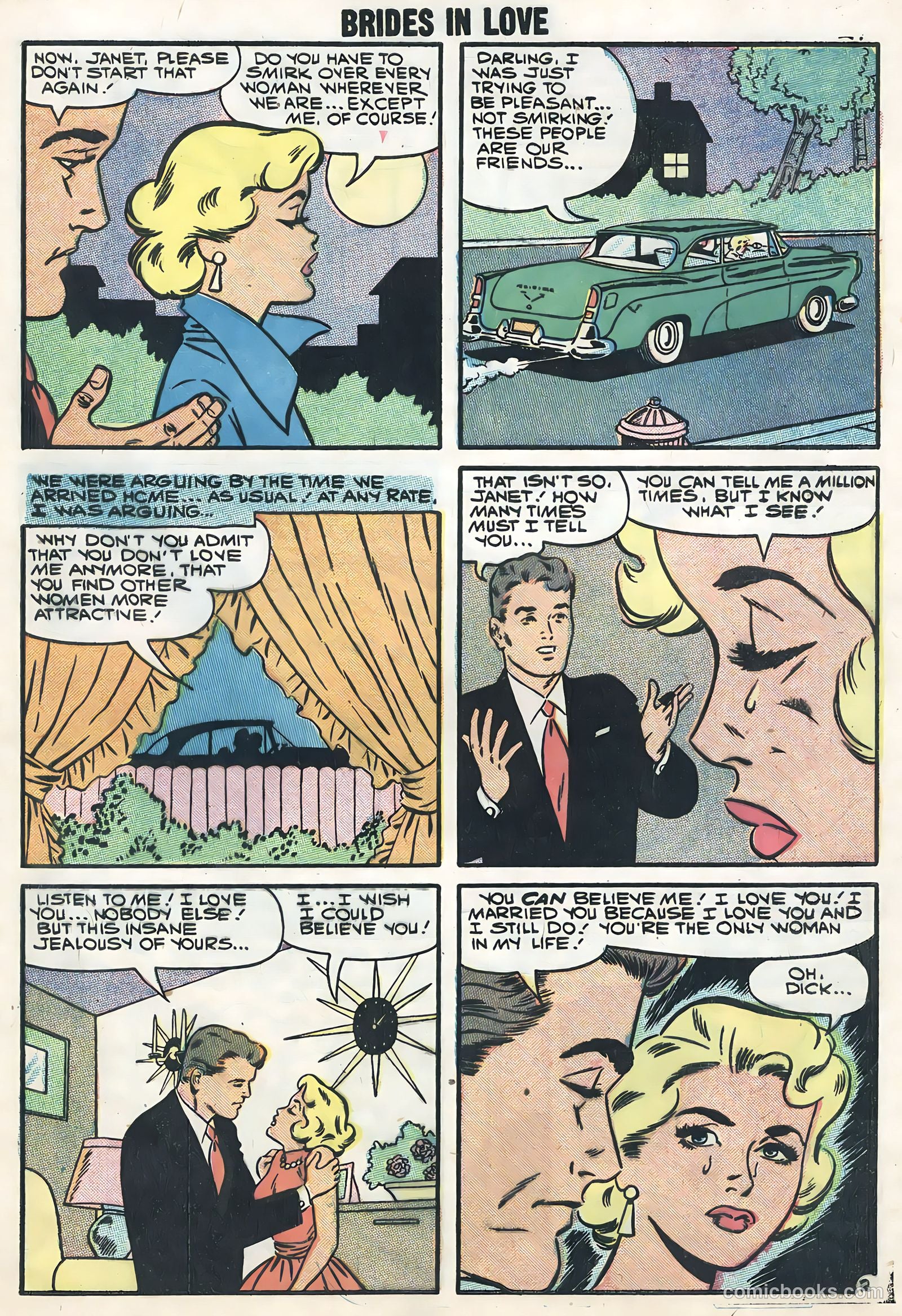 Brides in Love #10 (1958) — page 29