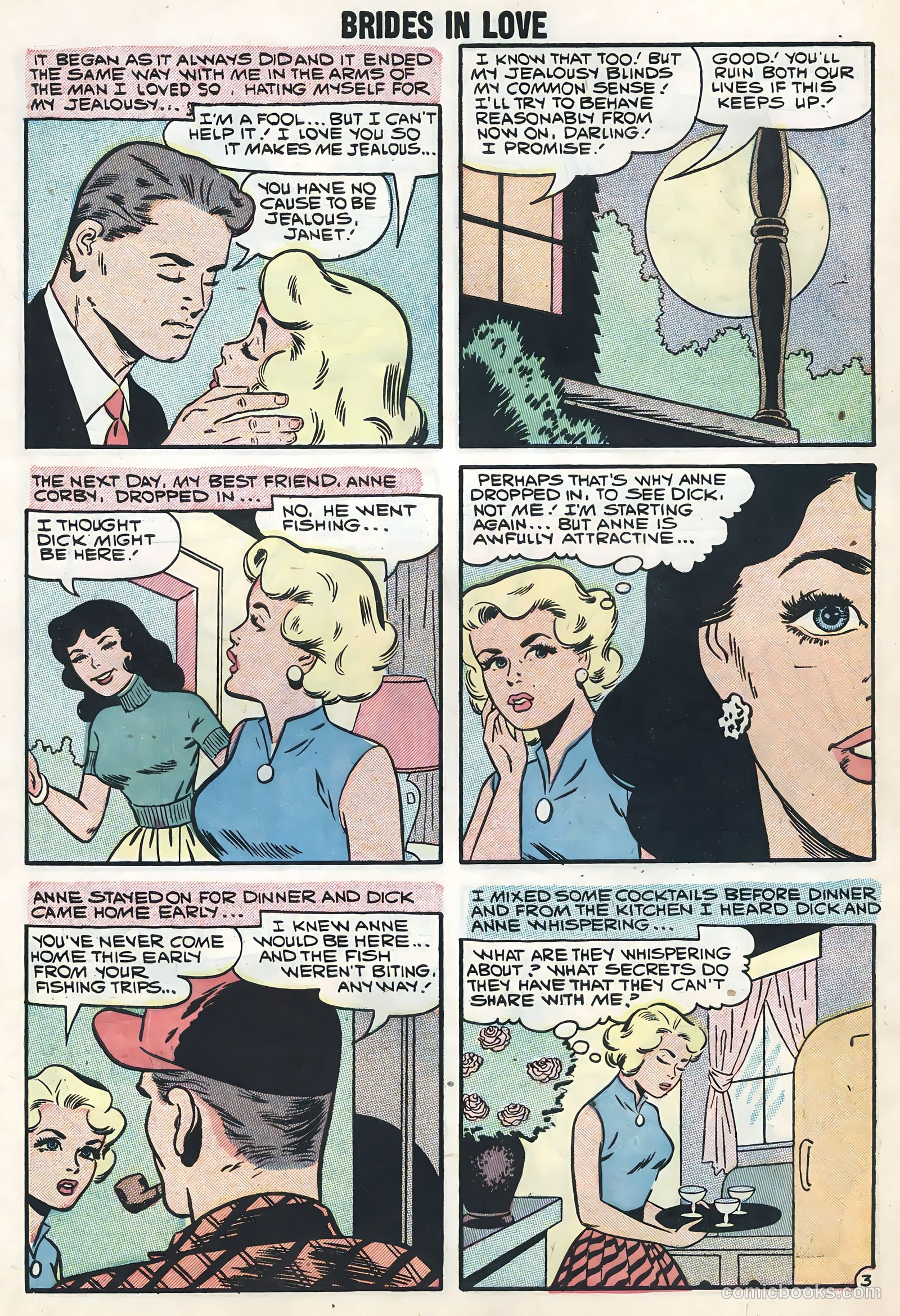 Brides in Love #10 (1958) — page 30