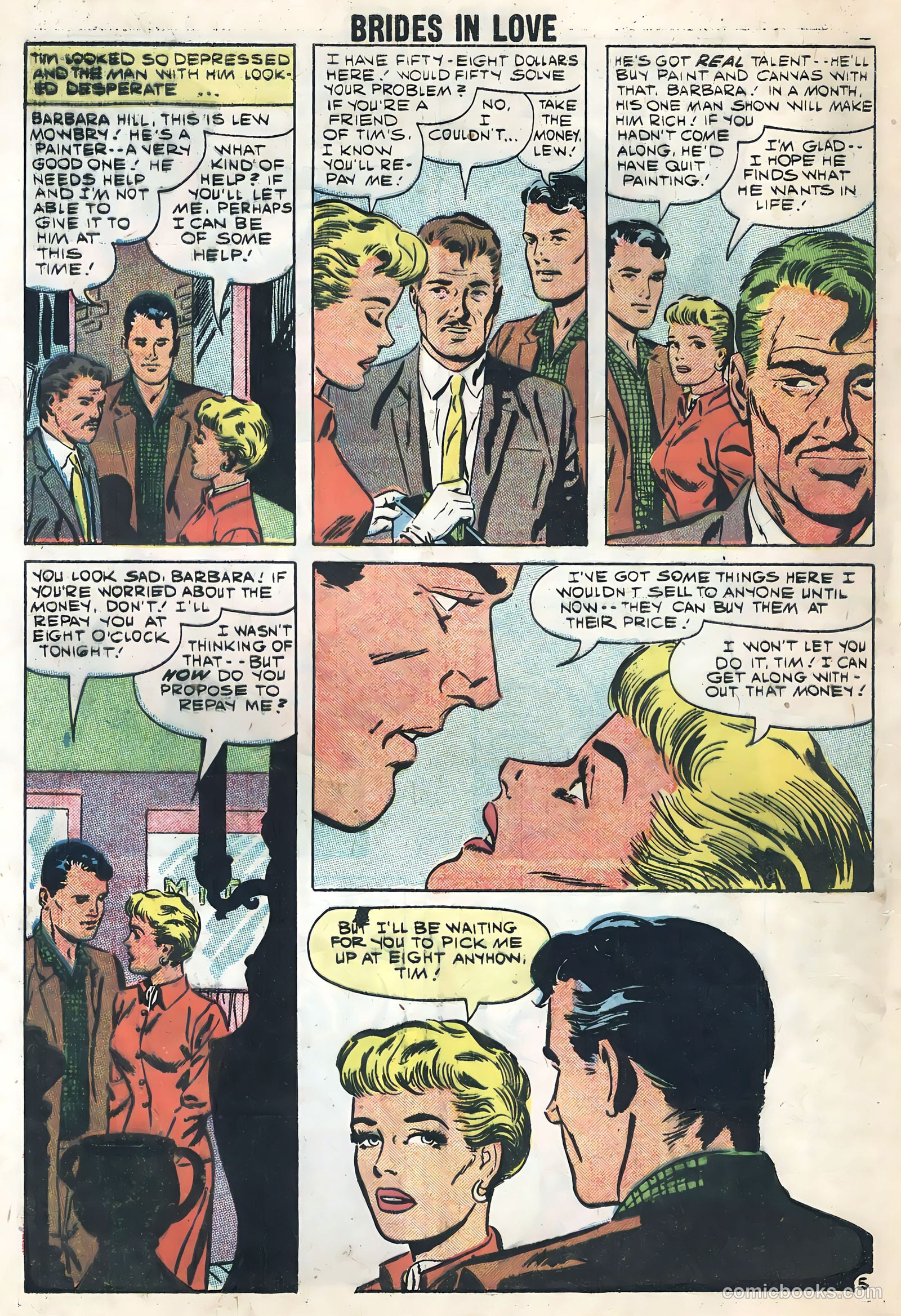 Brides in Love #11 (1959) — page 8