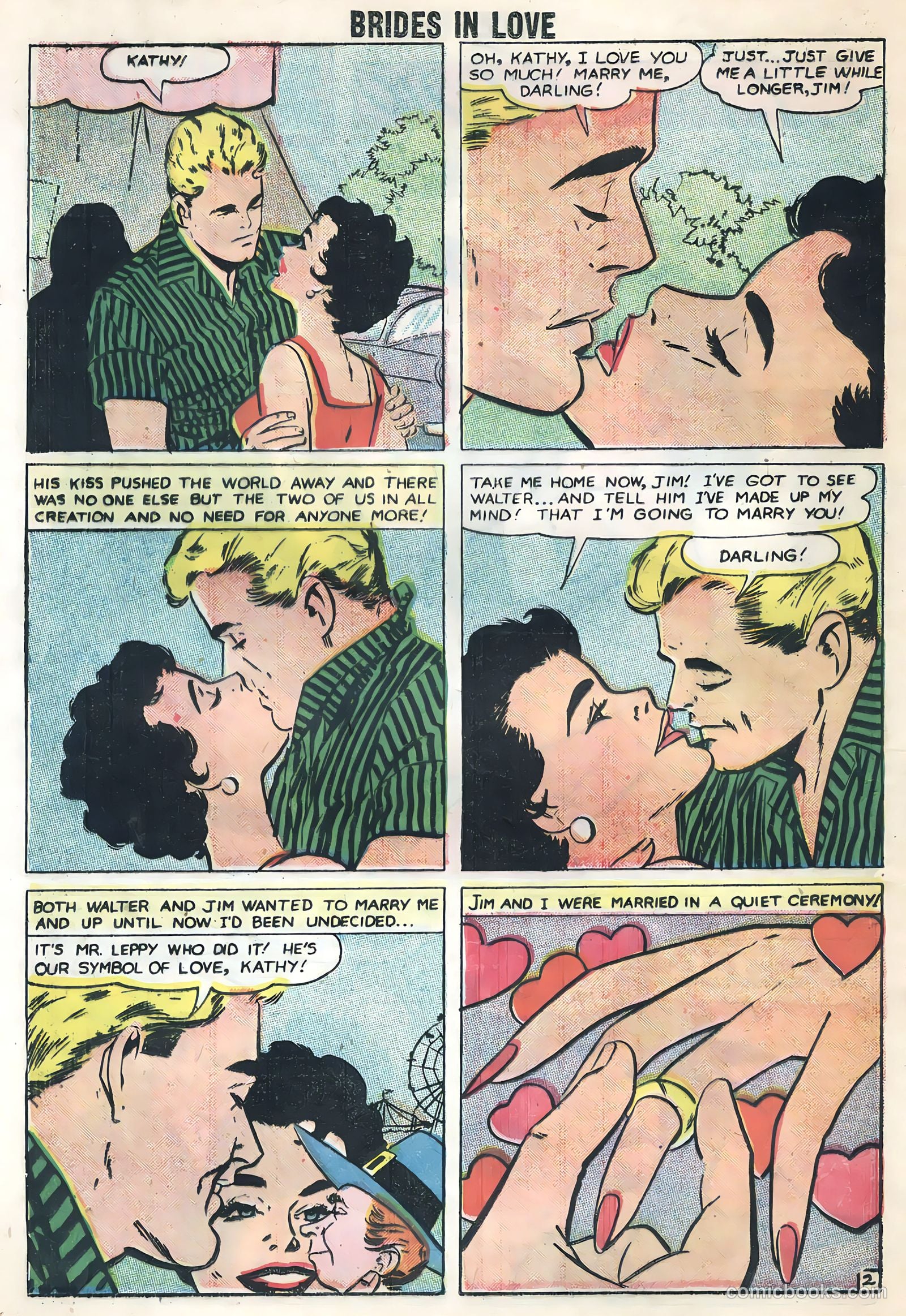 Brides in Love #11 (1959) — page 12