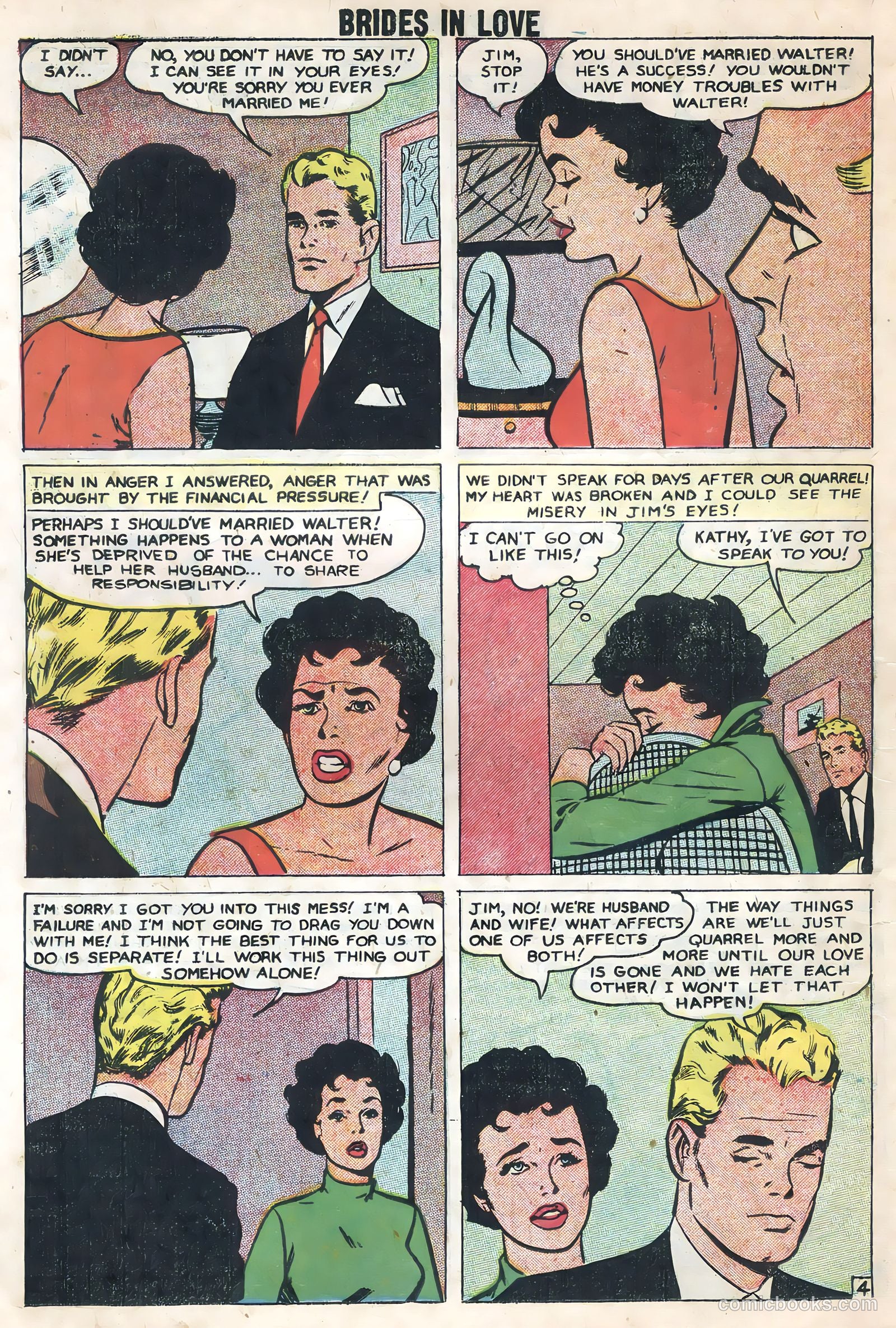 Brides in Love #11 (1959) — page 14