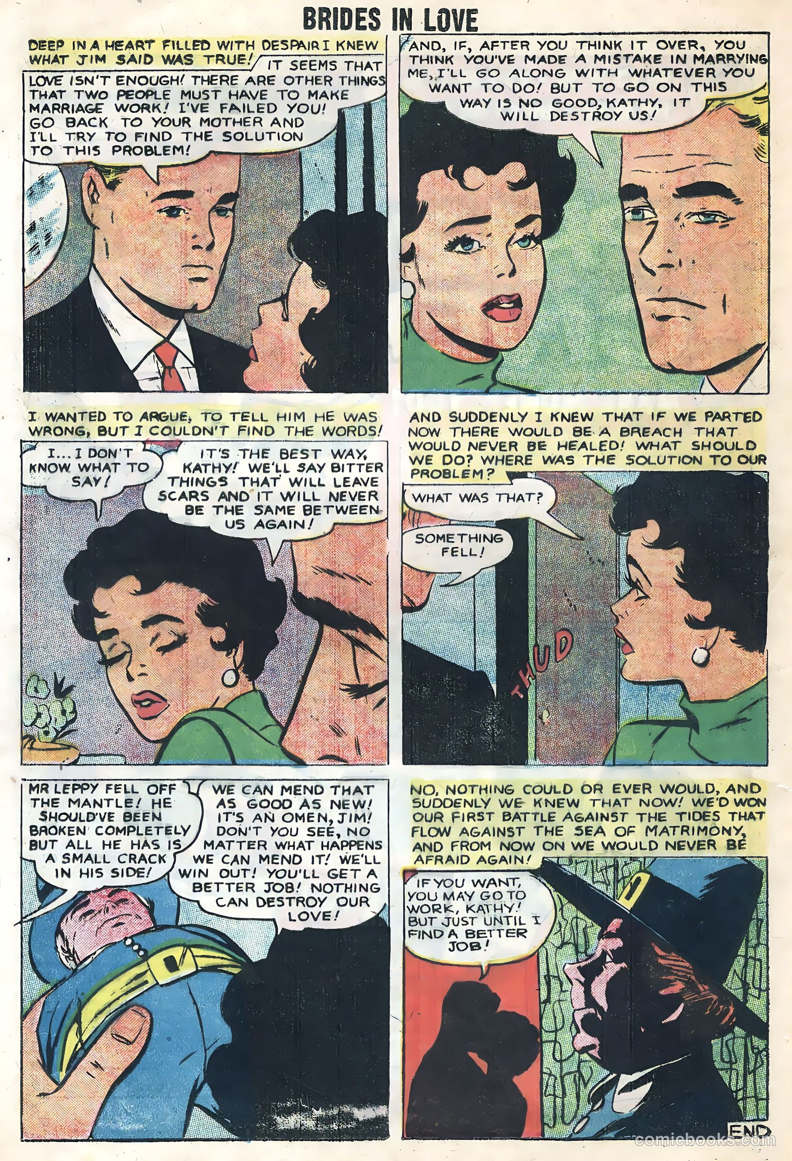 Brides in Love #11 (1959) — page 16