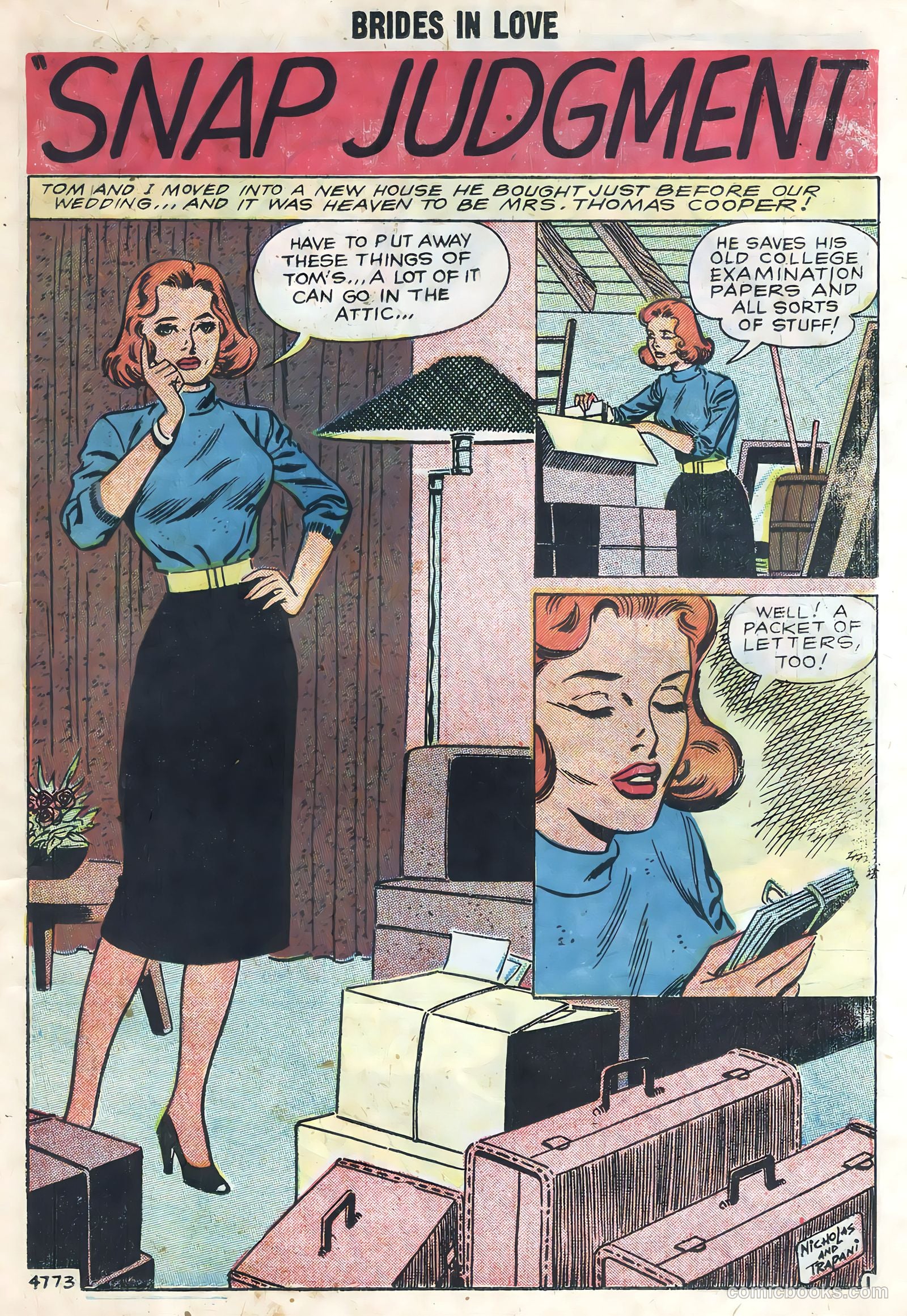 Brides in Love #11 (1959) — page 19