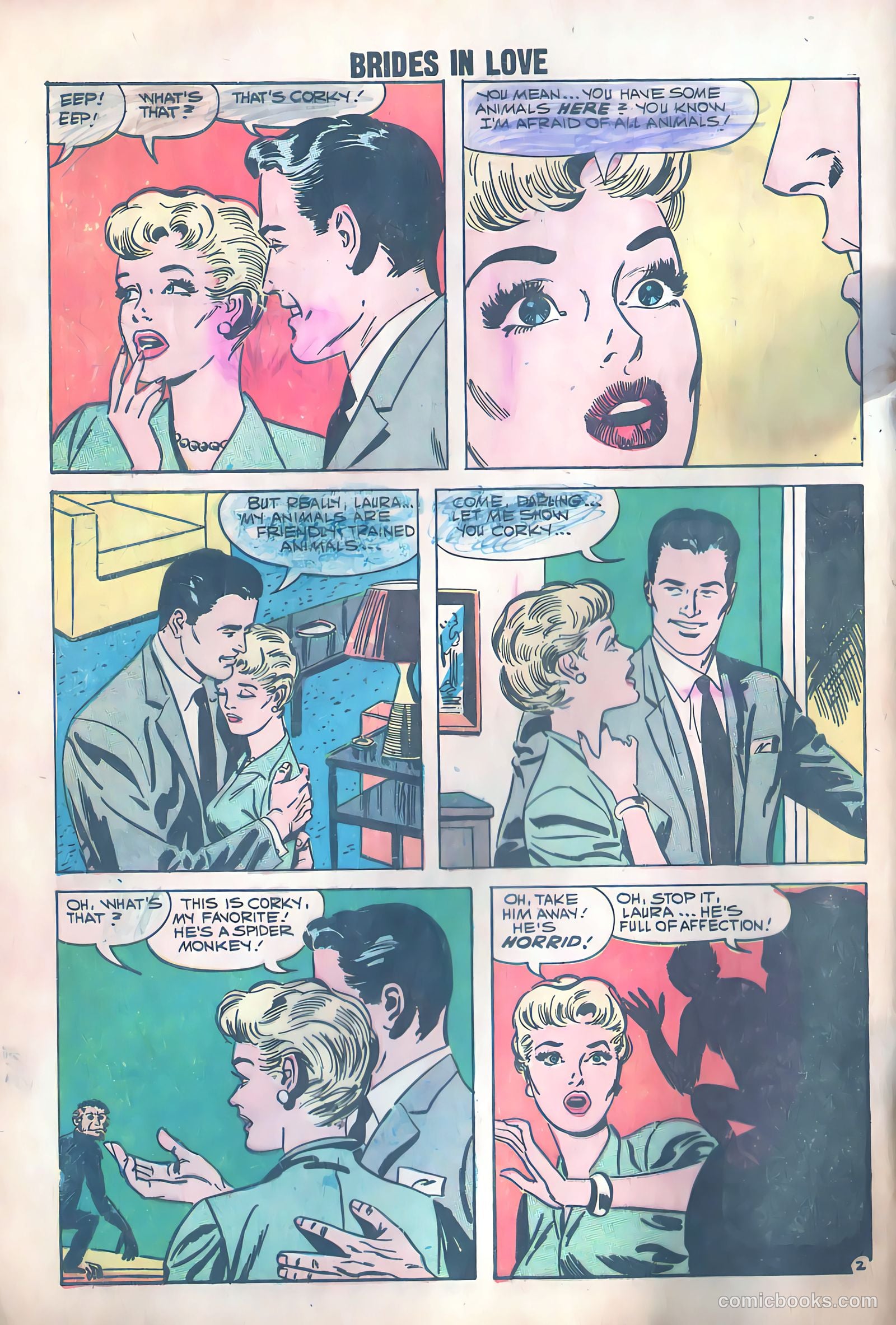 Brides in Love #12 (1959) — page 4