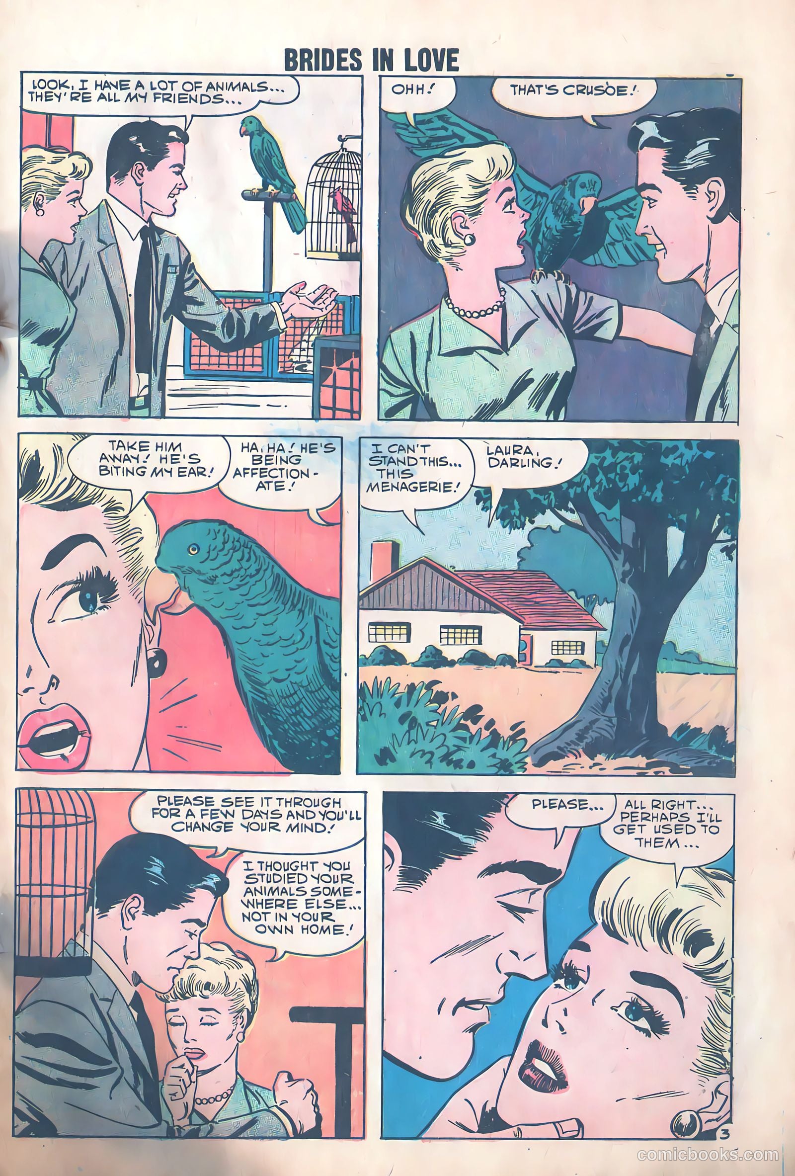 Brides in Love #12 (1959) — page 5