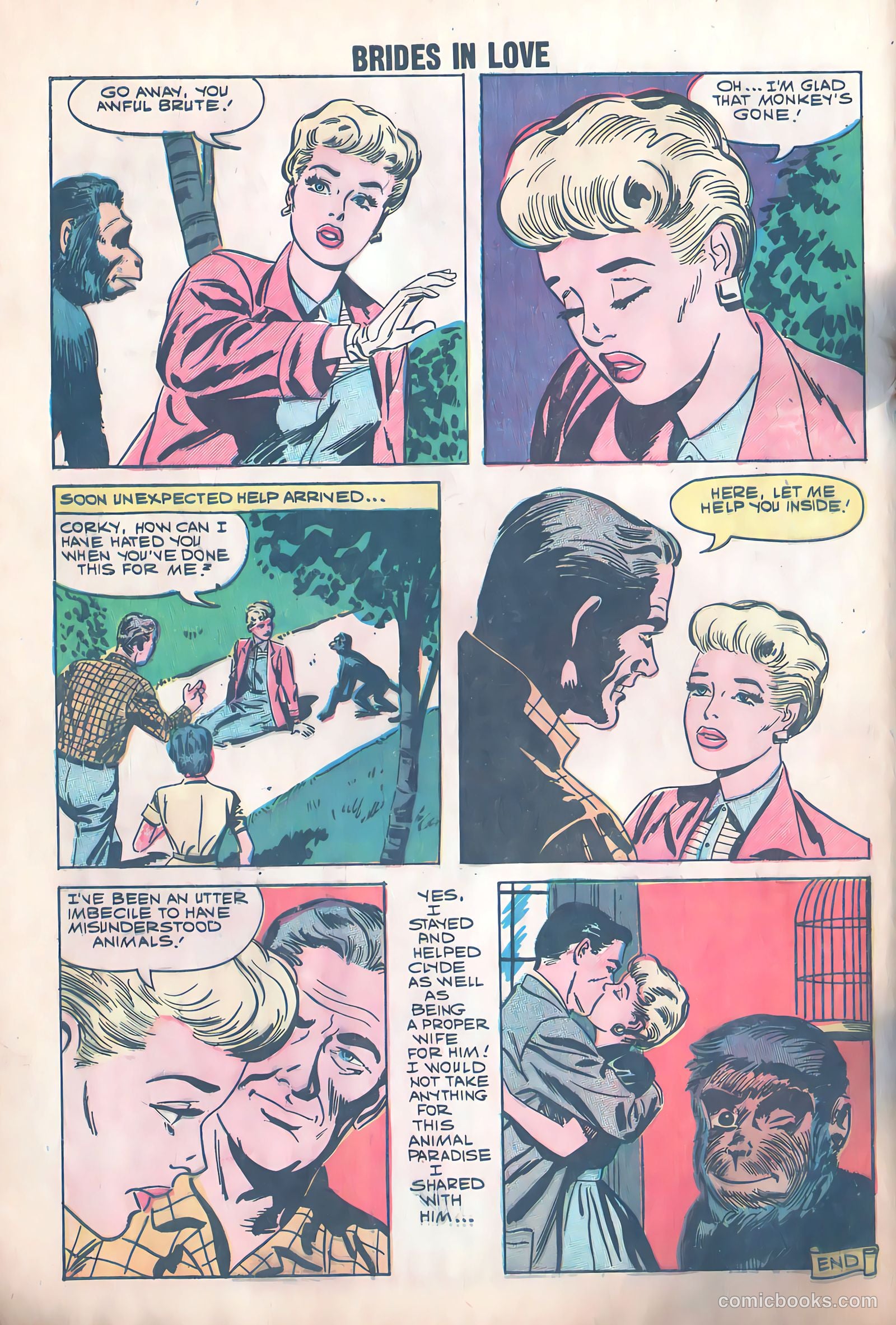 Brides in Love #12 (1959) — page 8