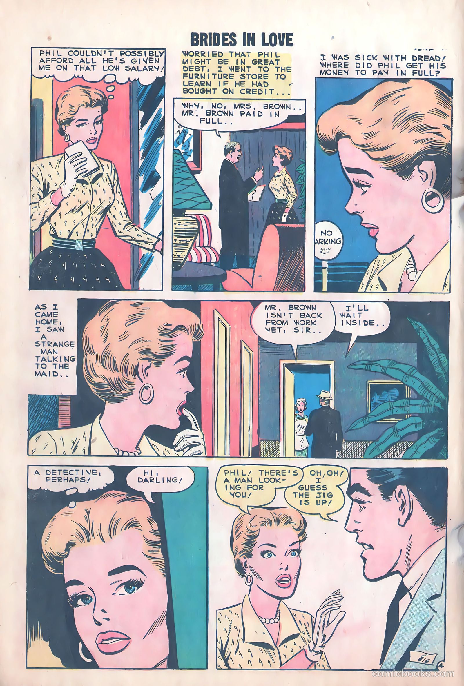 Brides in Love #12 (1959) — page 16