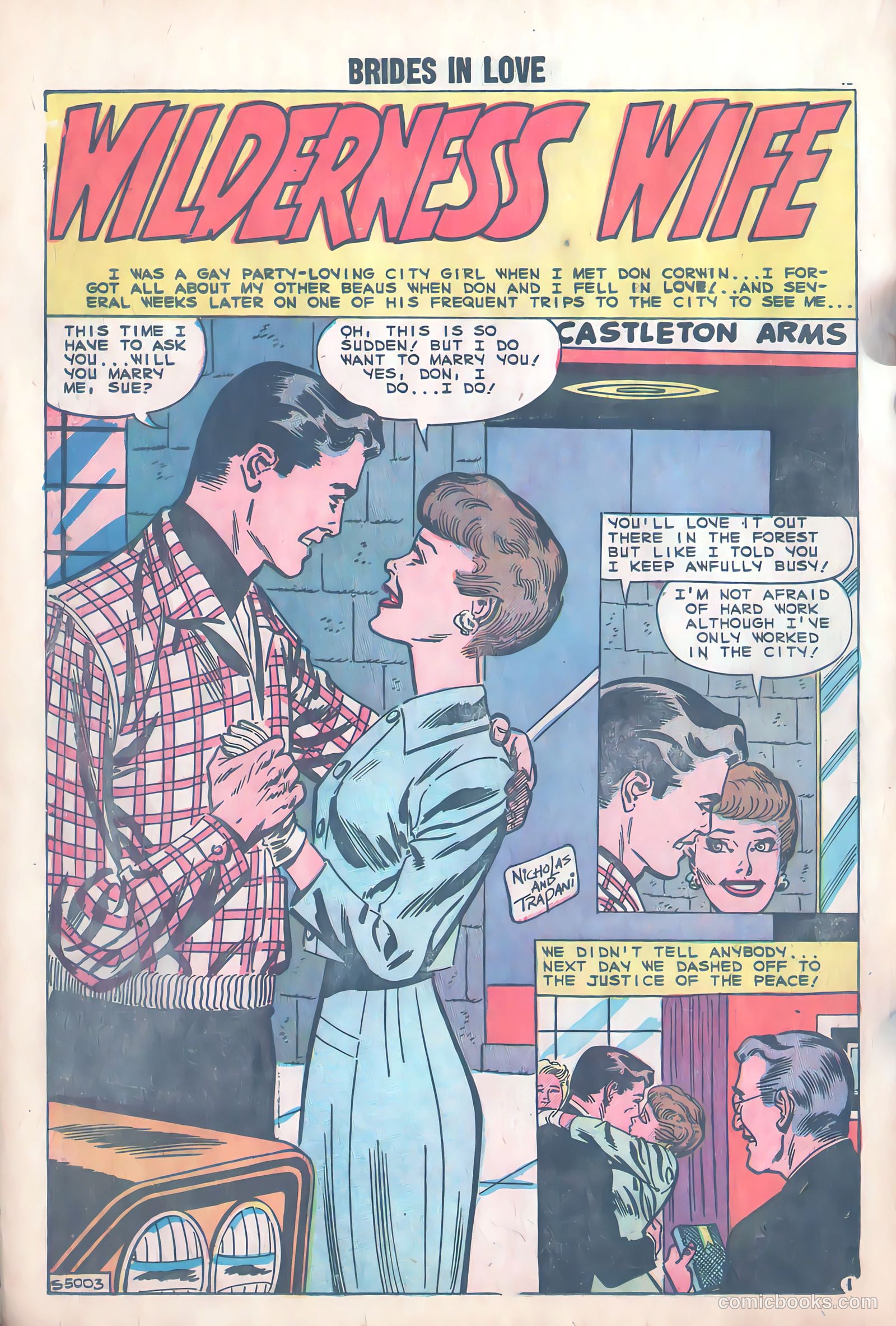 Brides in Love #12 (1959) — page 18