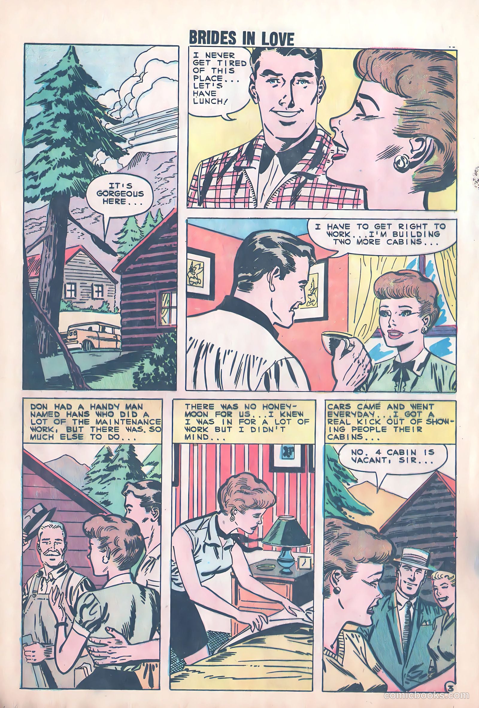 Brides in Love #12 (1959) — page 20