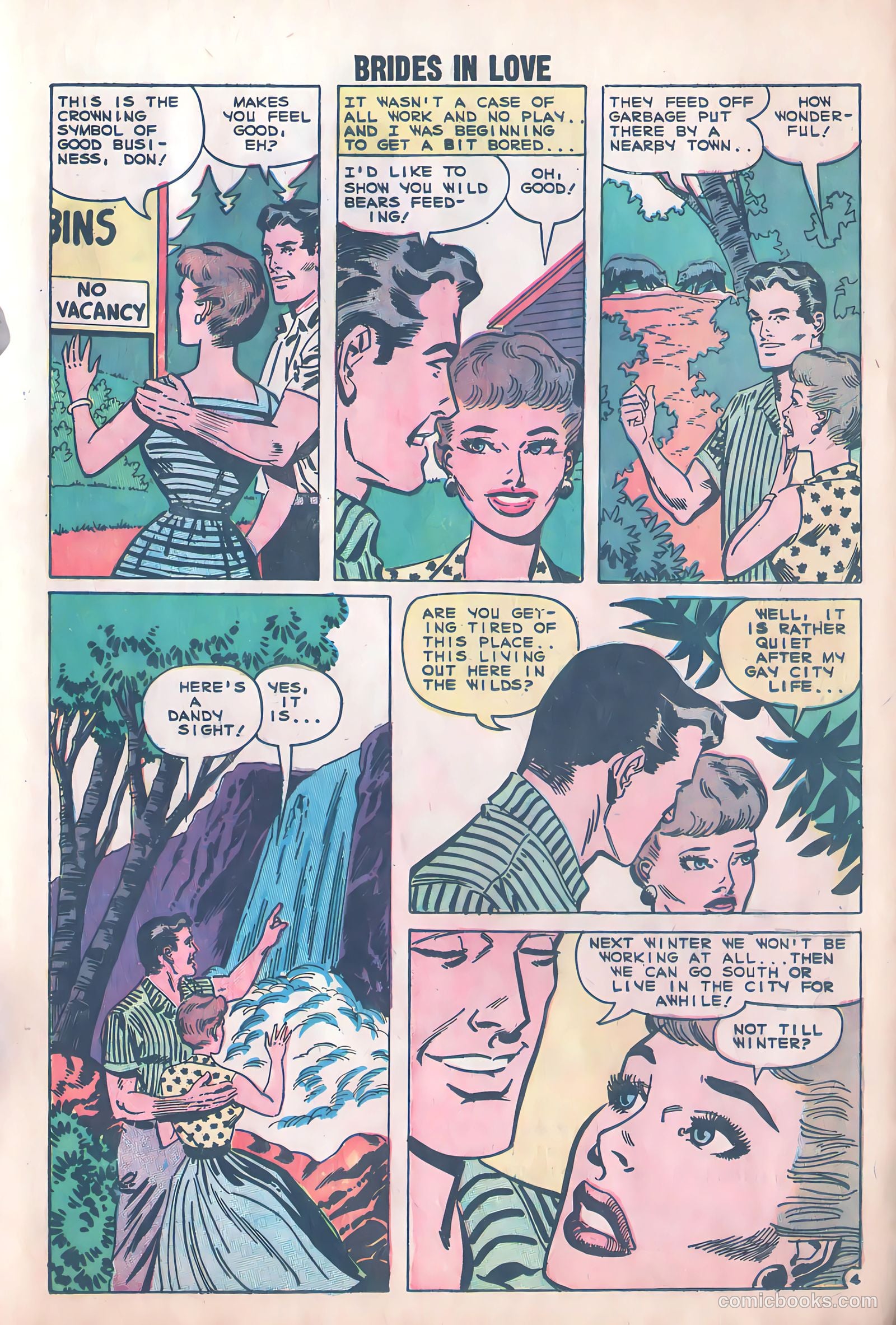 Brides in Love #12 (1959) — page 21