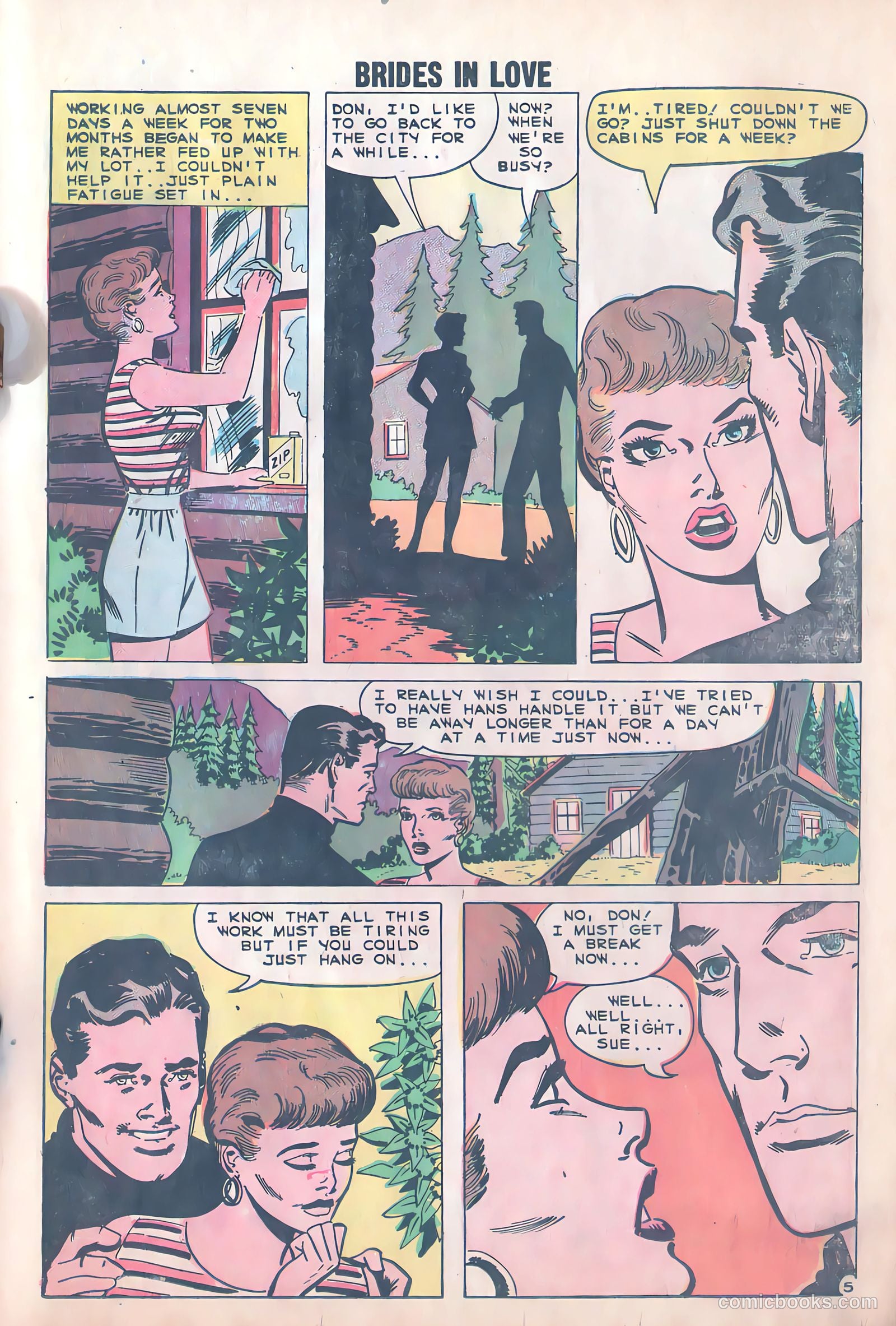 Brides in Love #12 (1959) — page 23