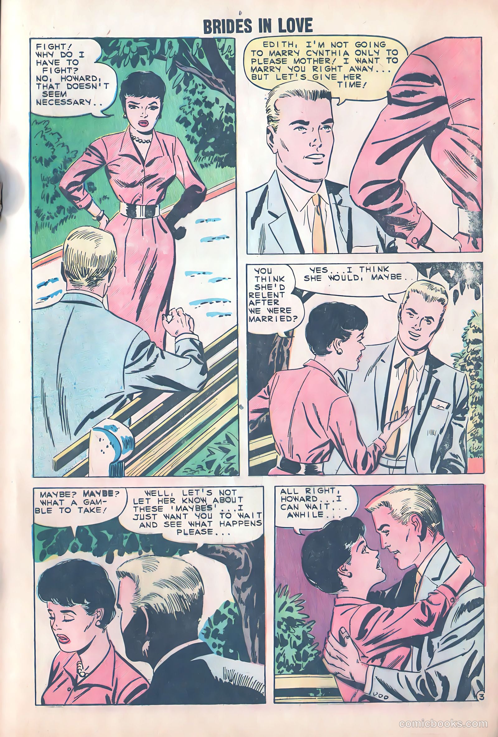 Brides in Love #12 (1959) — page 29