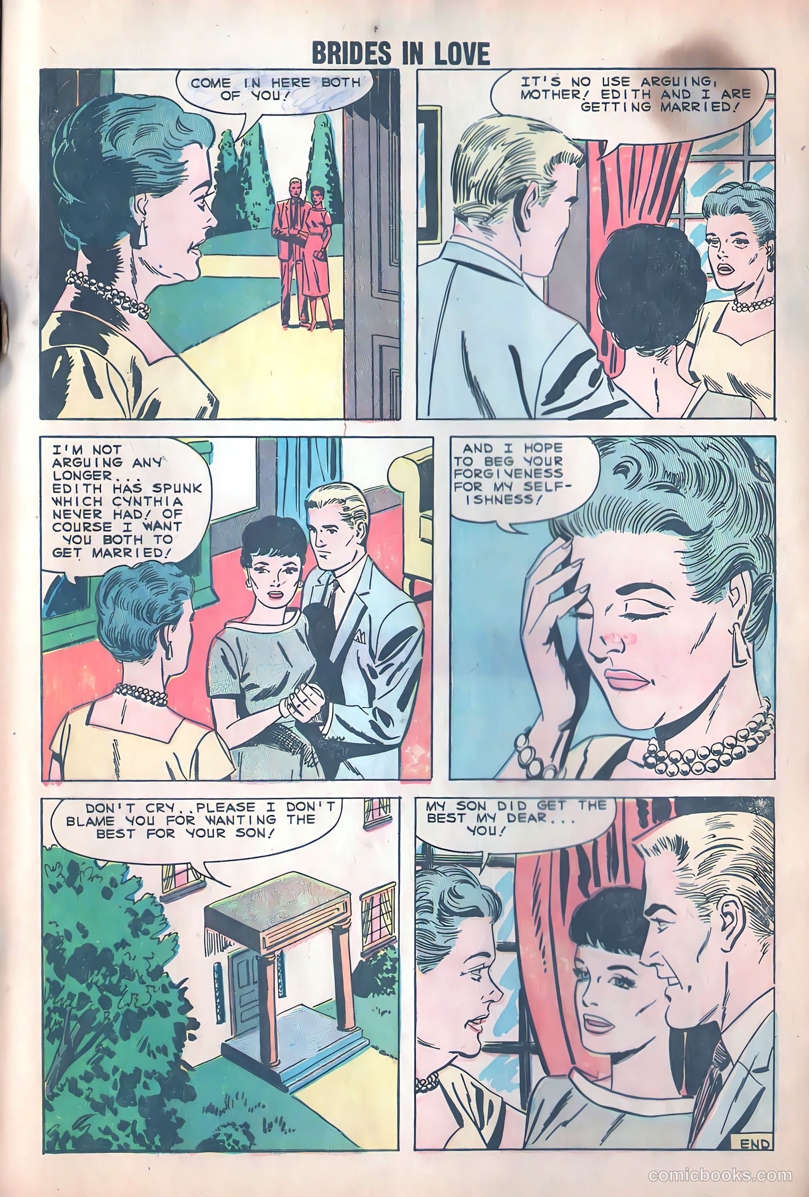 Brides in Love #12 (1959) — page 33