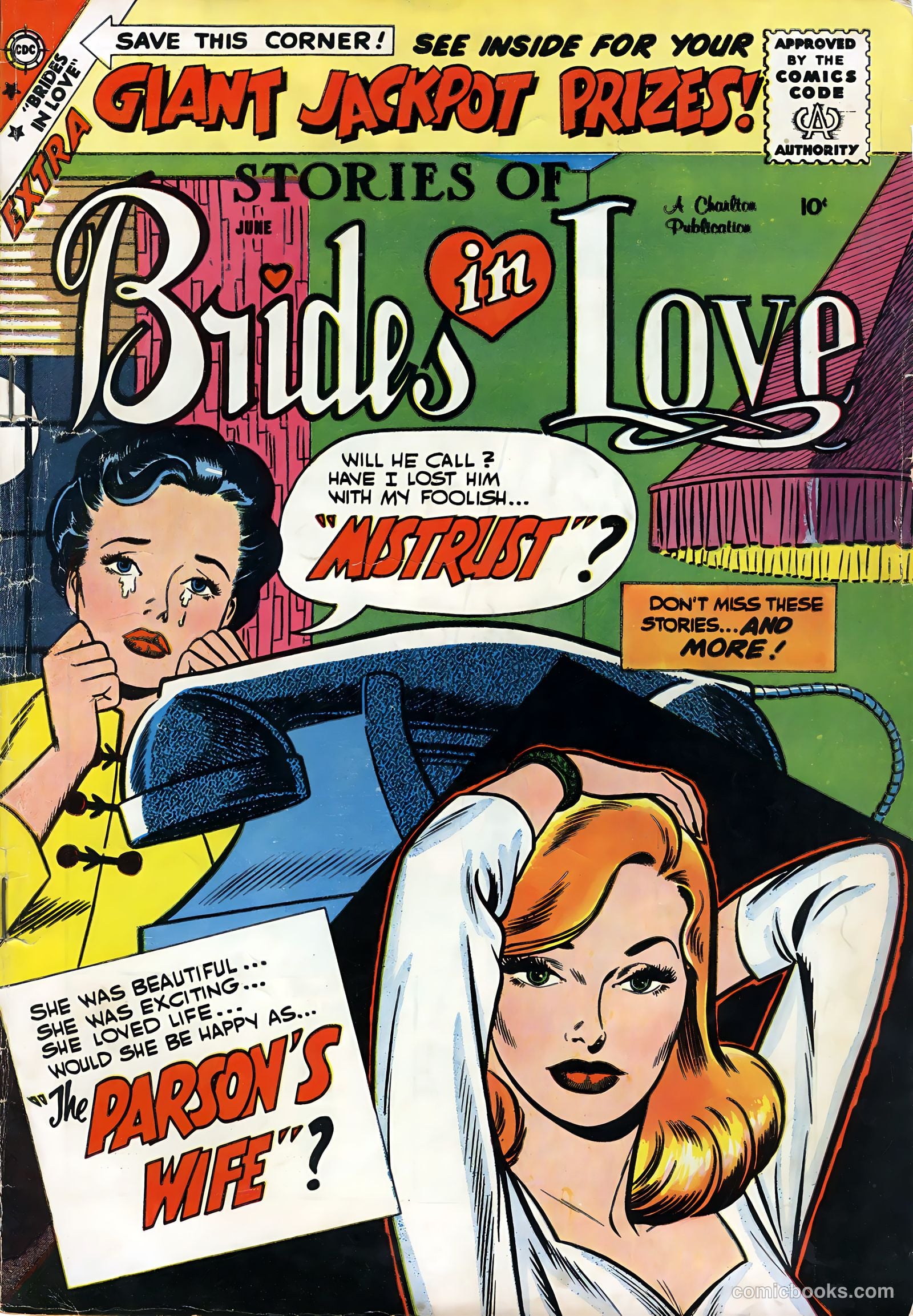 Brides in Love #13 (1959) — page 1