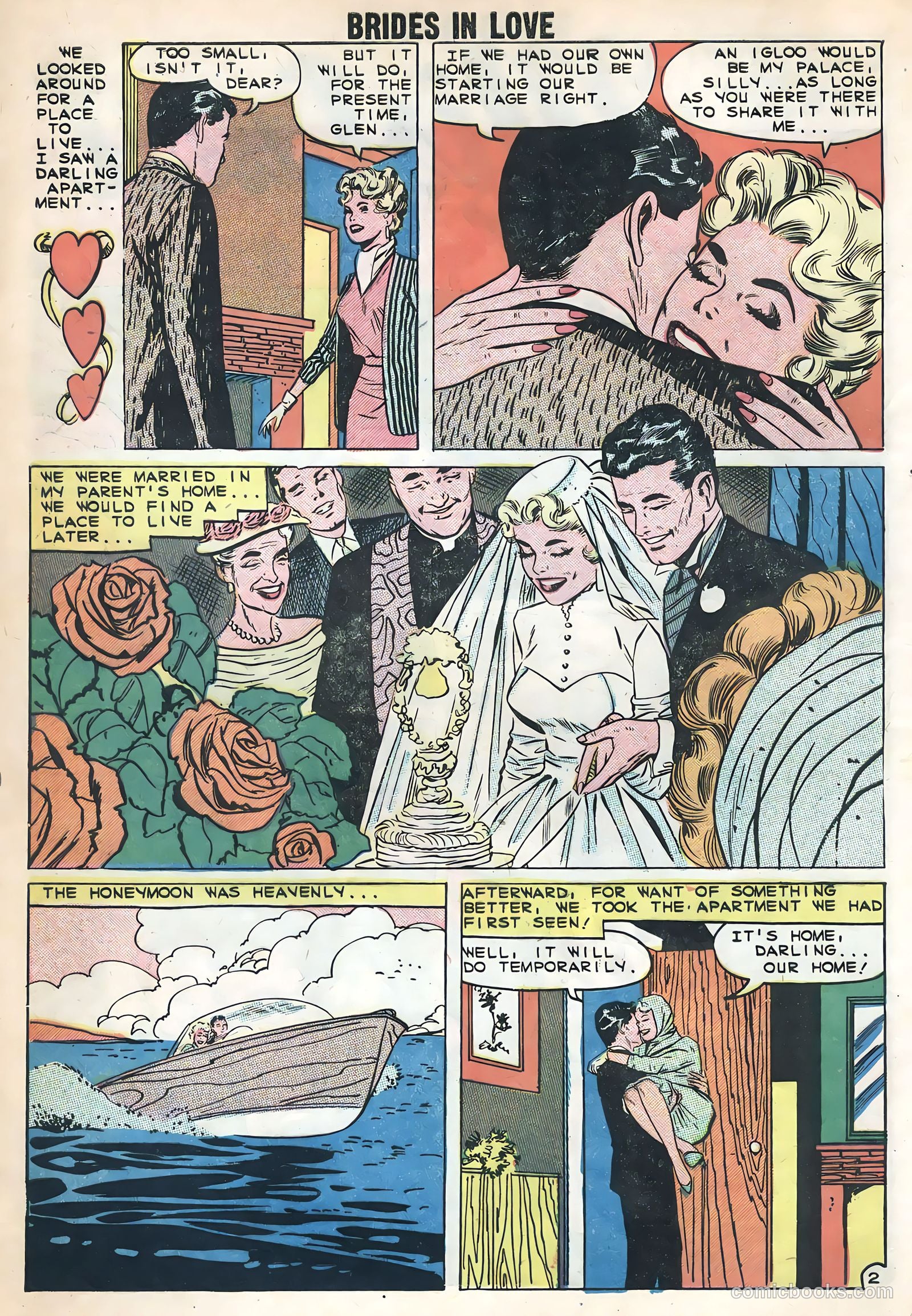 Brides in Love #13 (1959) — page 4