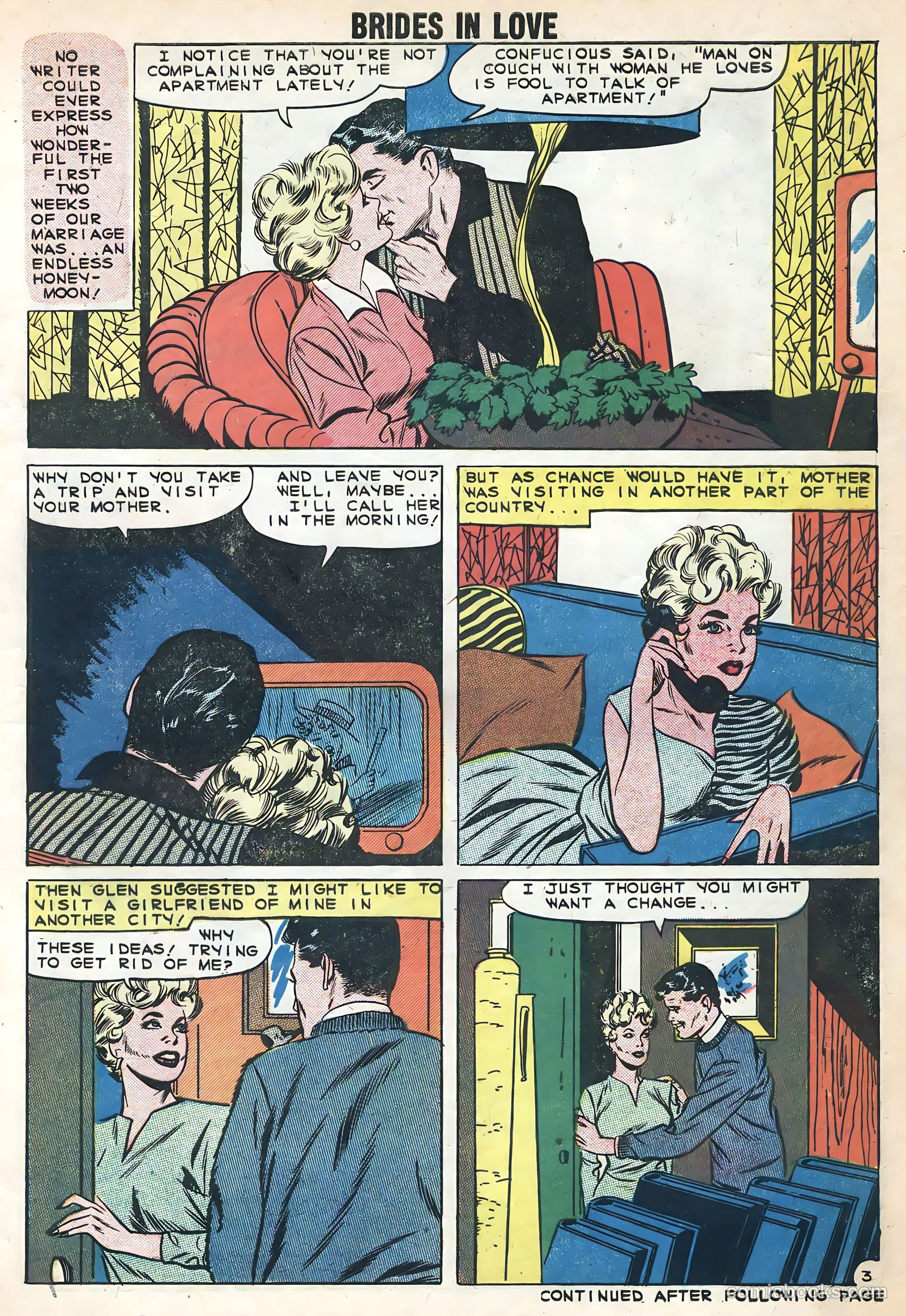 Brides in Love #13 (1959) — page 5