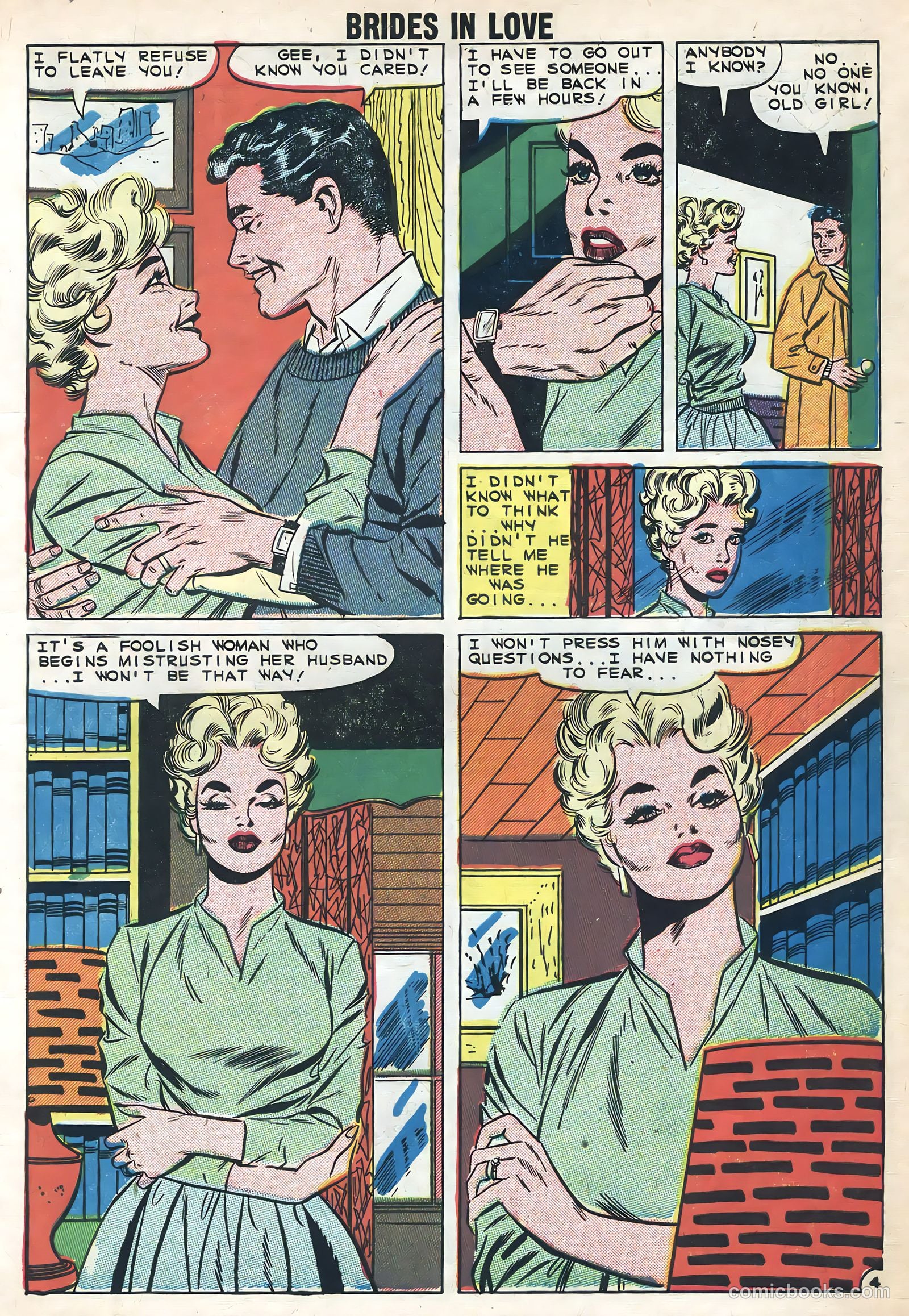 Brides in Love #13 (1959) — page 7