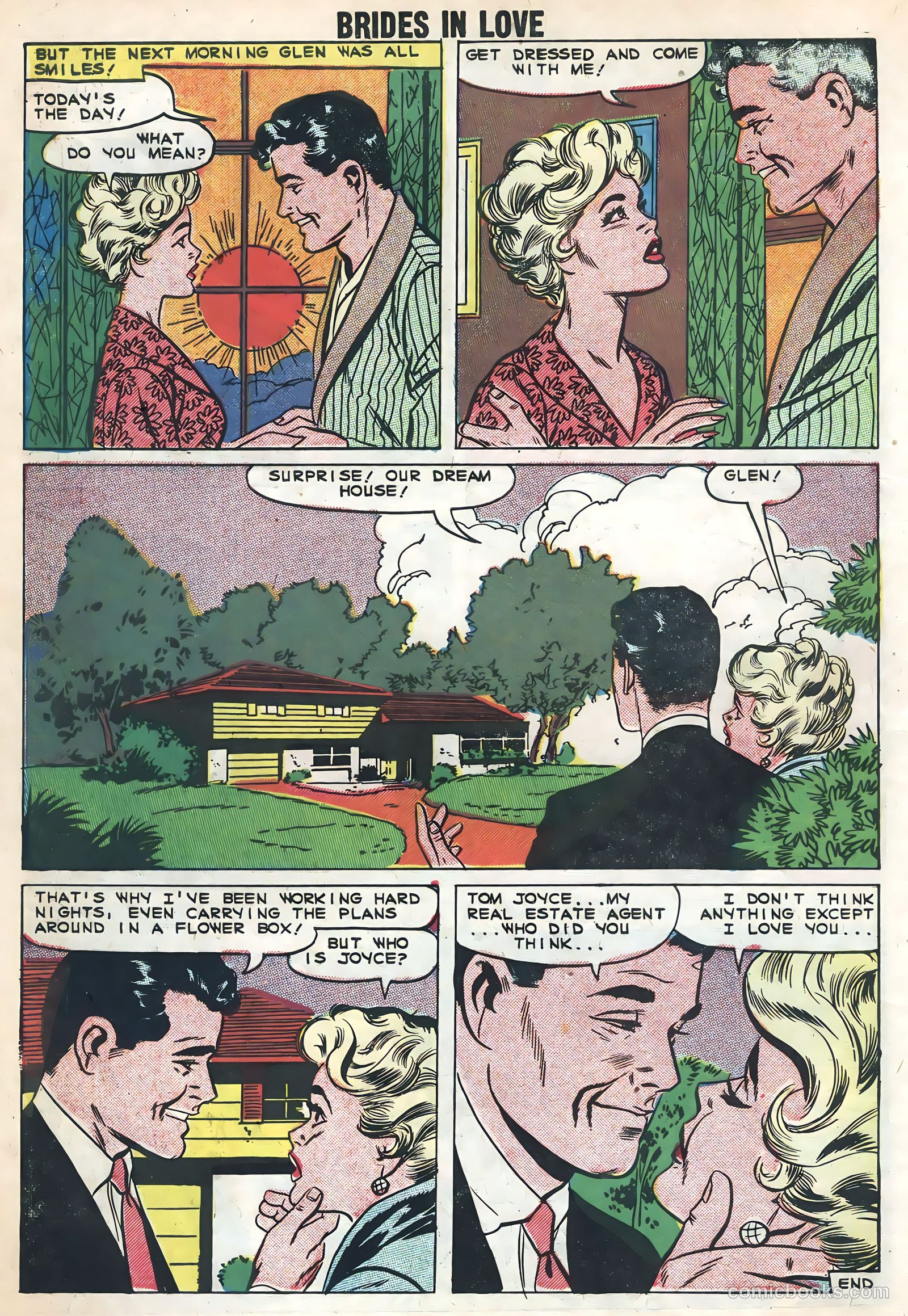 Brides in Love #13 (1959) — page 10