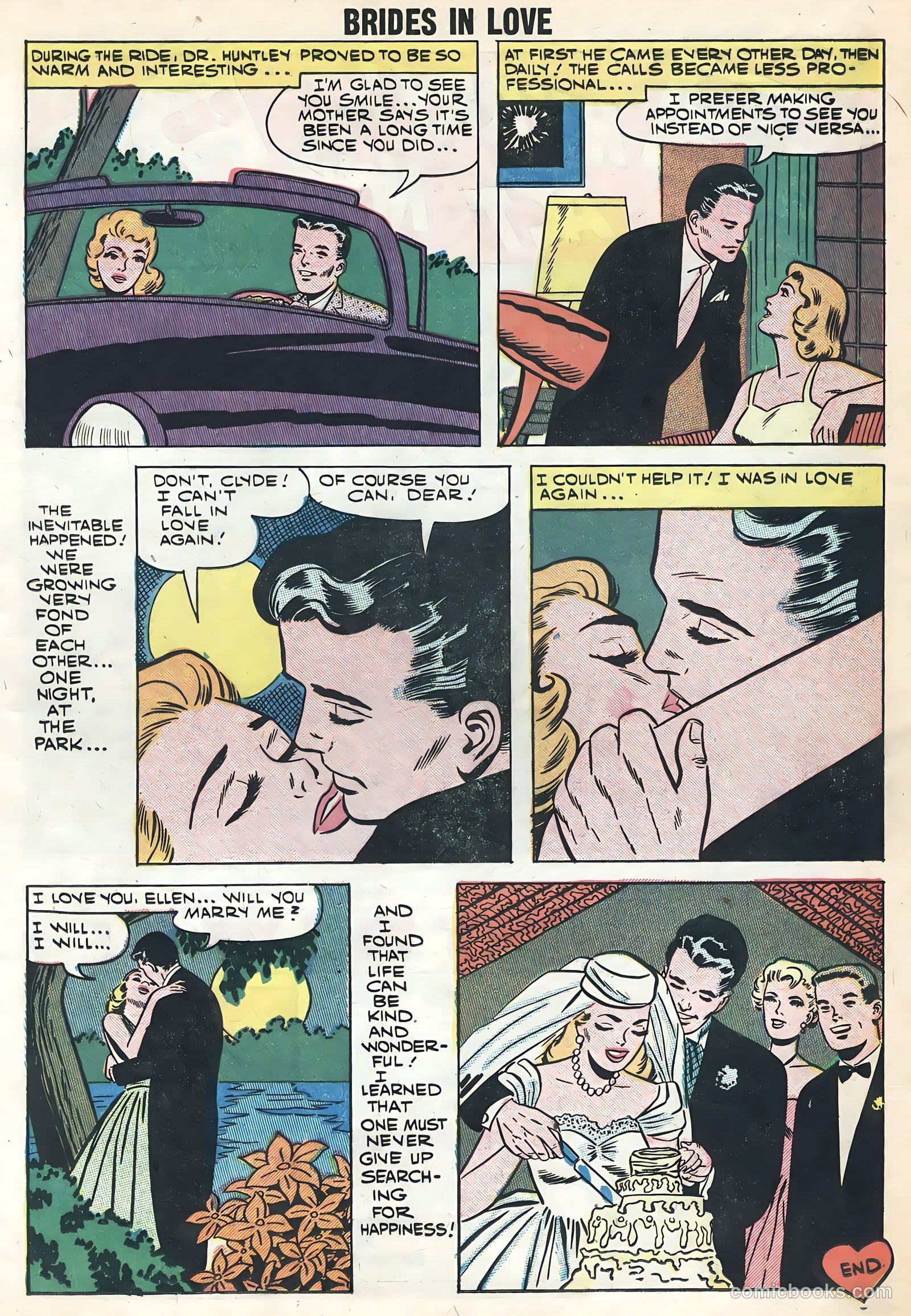 Brides in Love #13 (1959) — page 17