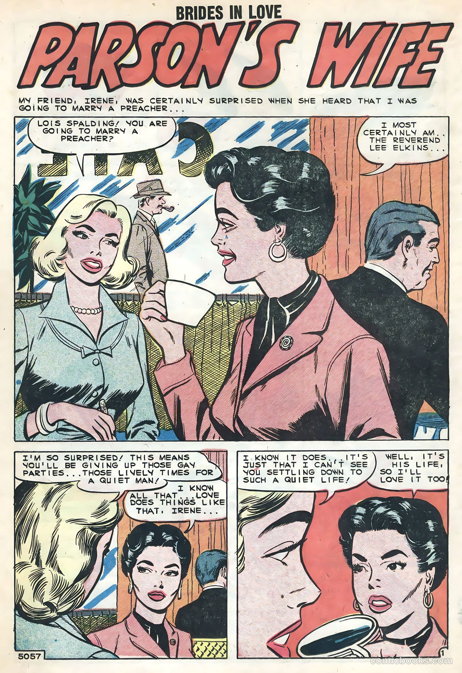 Brides in Love #13 (1959) — page 20